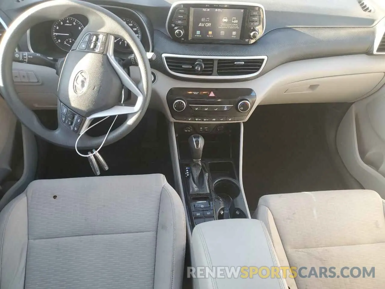 8 fotografías del automóvil dañado KM8J33A49MU353247 HYUNDAI TUCSON 2021