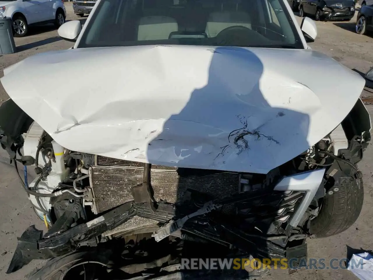 14 fotografías del automóvil dañado KM8J33A4XMU318040 HYUNDAI TUCSON 2021