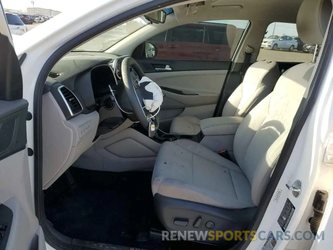 7 fotografías del automóvil dañado KM8J33A4XMU318040 HYUNDAI TUCSON 2021