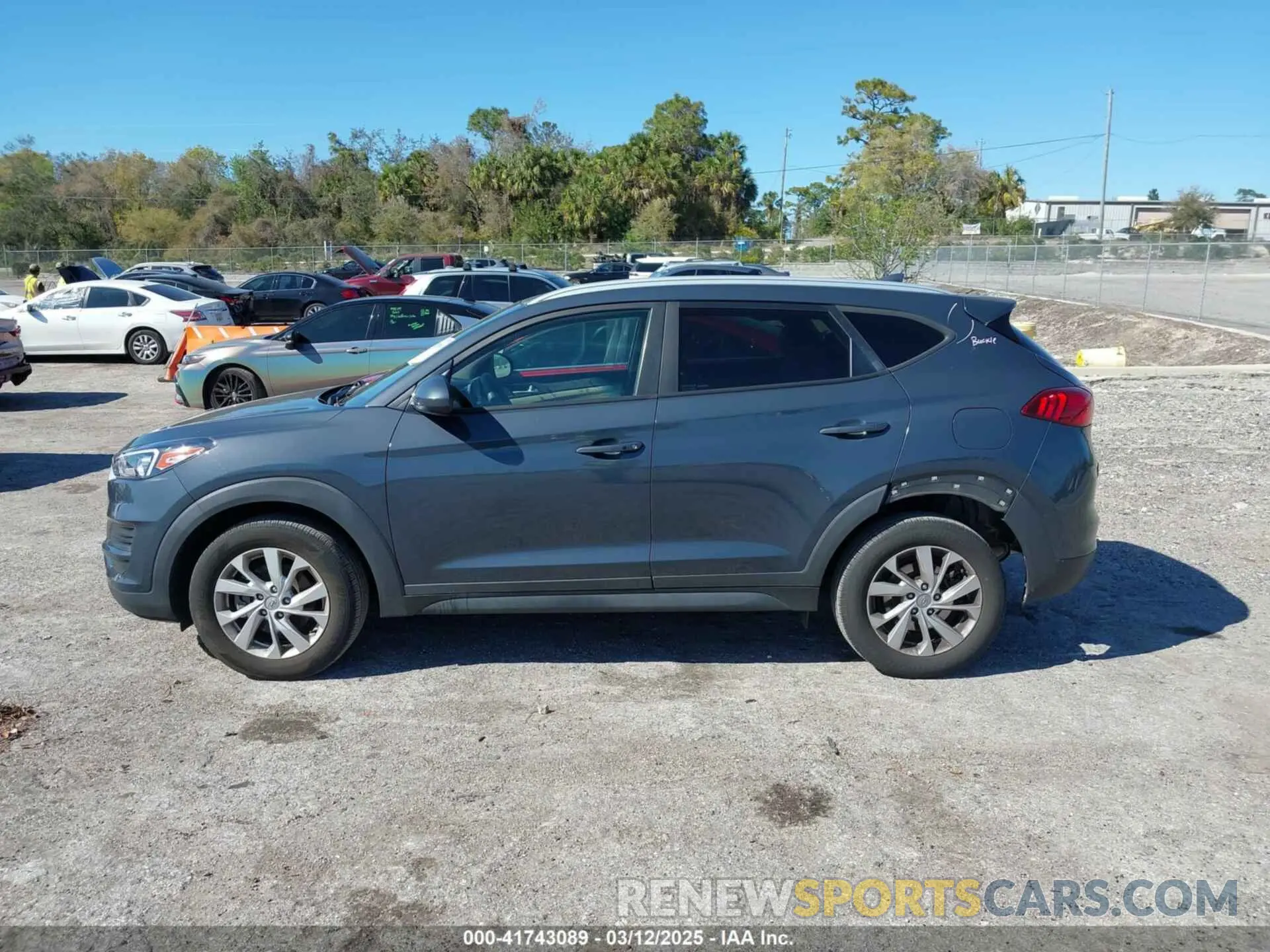 14 fotografías del automóvil dañado KM8J33A4XMU362300 HYUNDAI TUCSON 2021