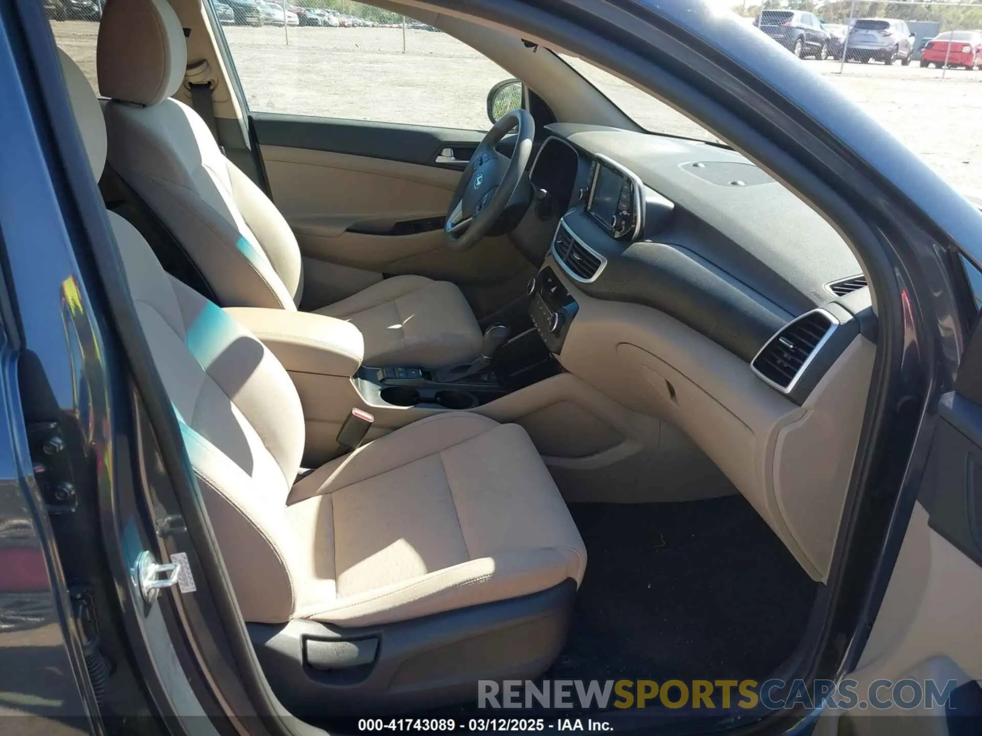 5 fotografías del automóvil dañado KM8J33A4XMU362300 HYUNDAI TUCSON 2021