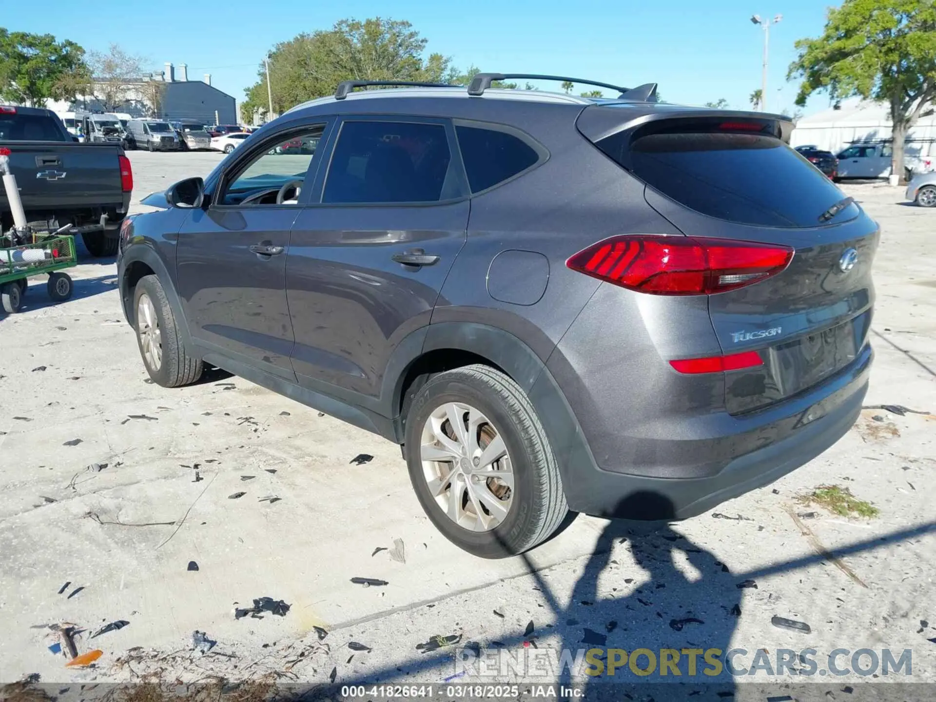 3 fotografías del automóvil dañado KM8J33A4XMU364628 HYUNDAI TUCSON 2021