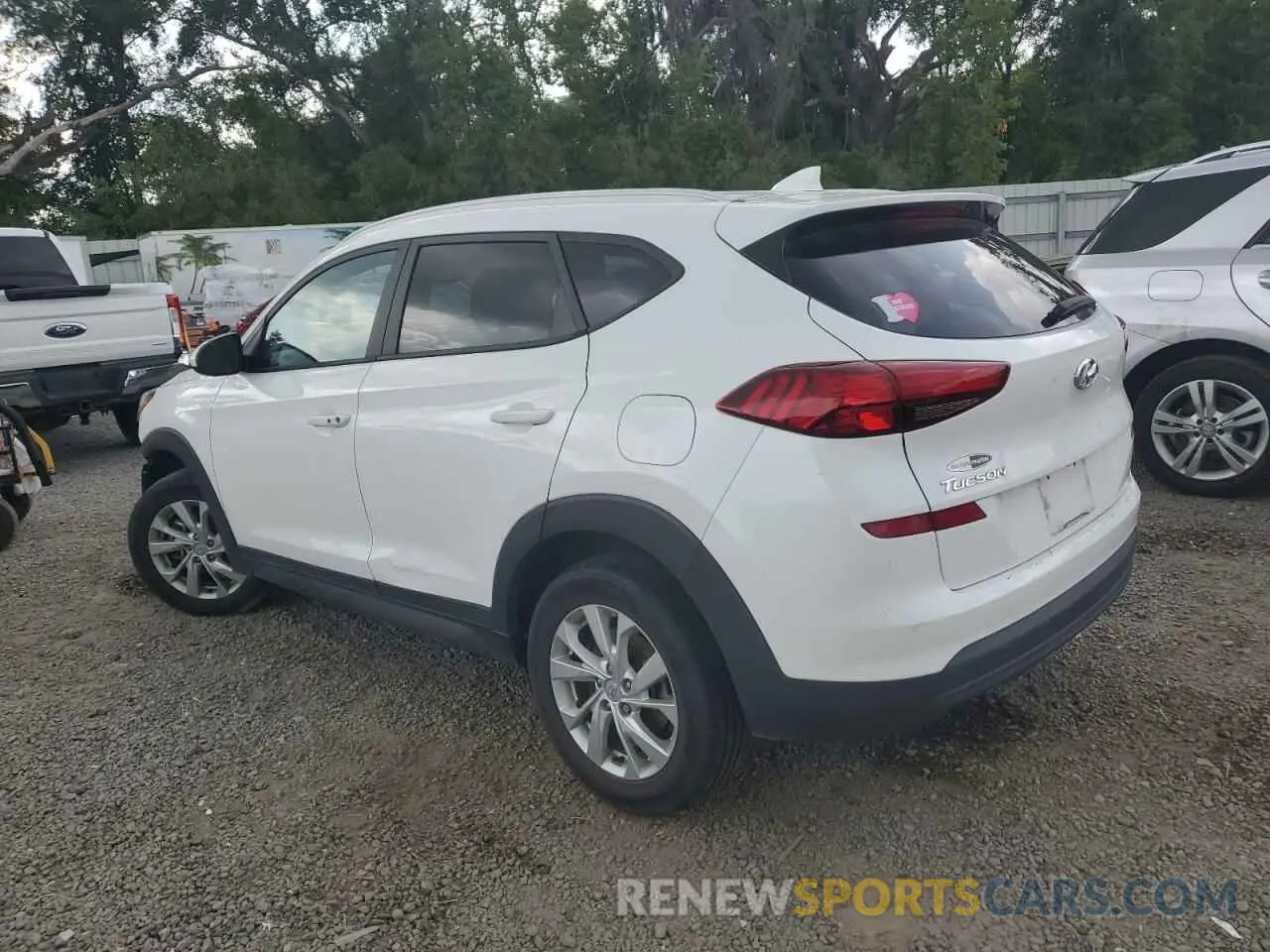 2 fotografías del automóvil dañado KM8J33A4XMU385687 HYUNDAI TUCSON 2021
