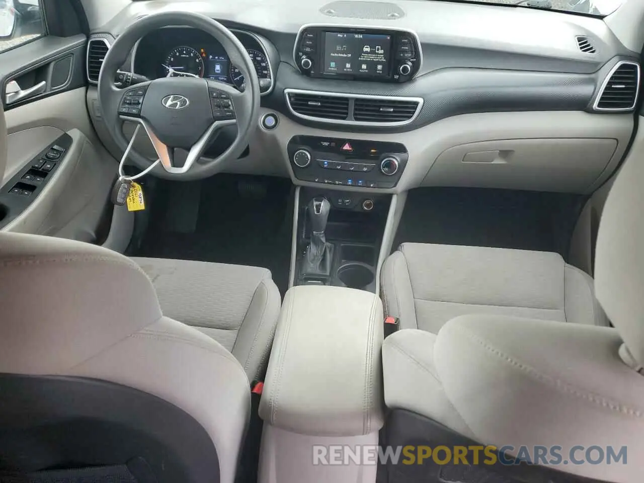 8 fotografías del automóvil dañado KM8J33A4XMU385687 HYUNDAI TUCSON 2021
