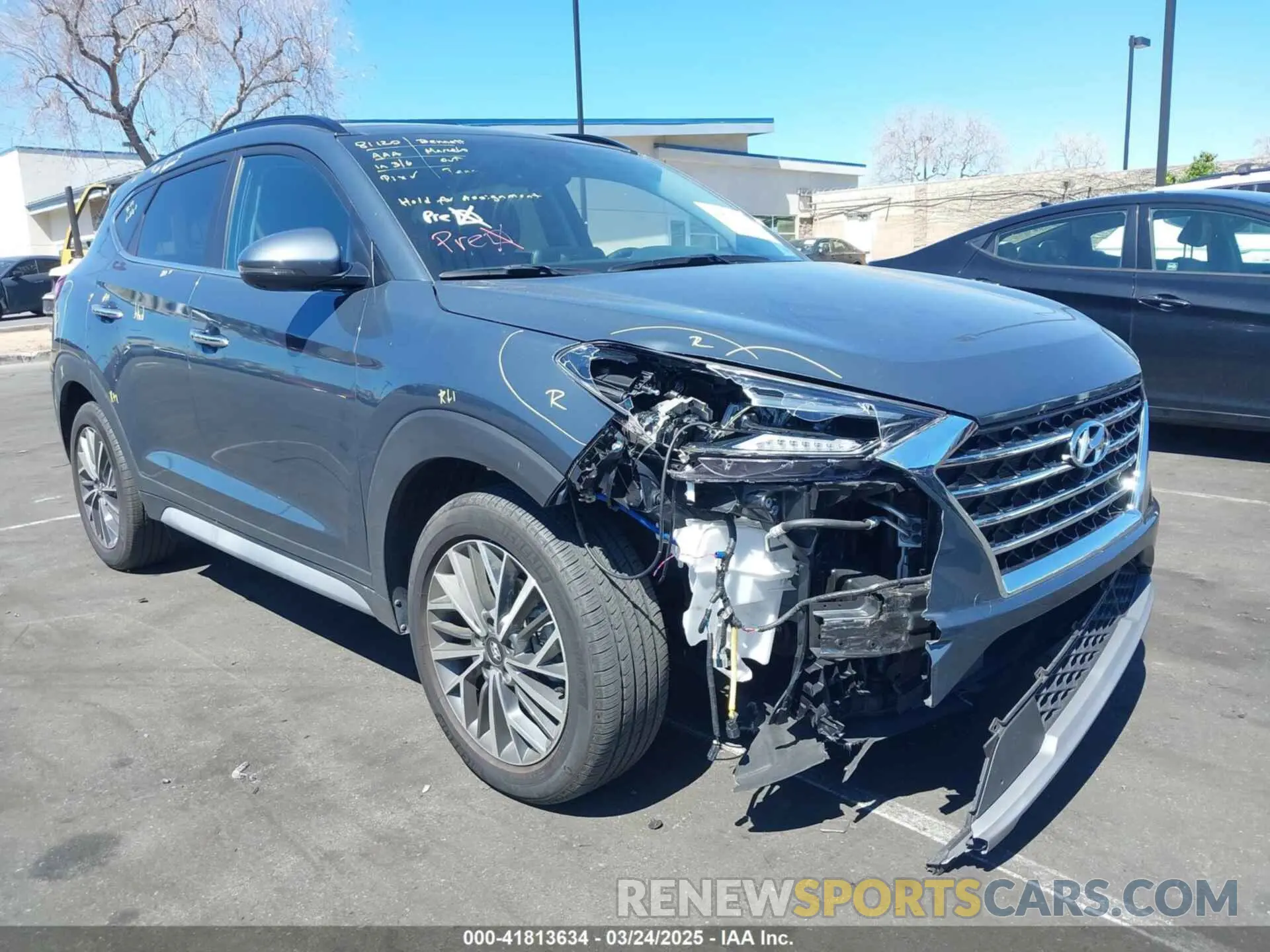 1 fotografías del automóvil dañado KM8J33AL0MU300525 HYUNDAI TUCSON 2021
