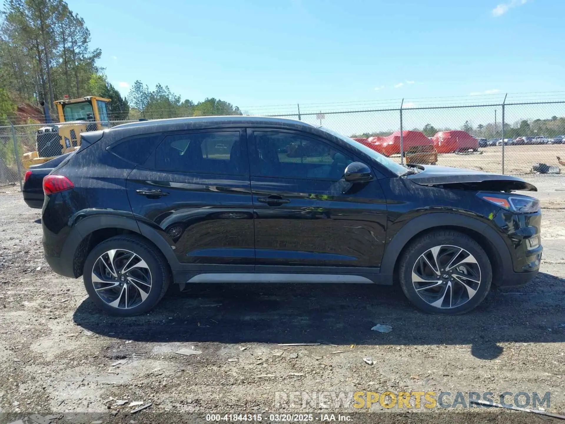 13 fotografías del automóvil dañado KM8J33AL0MU321682 HYUNDAI TUCSON 2021