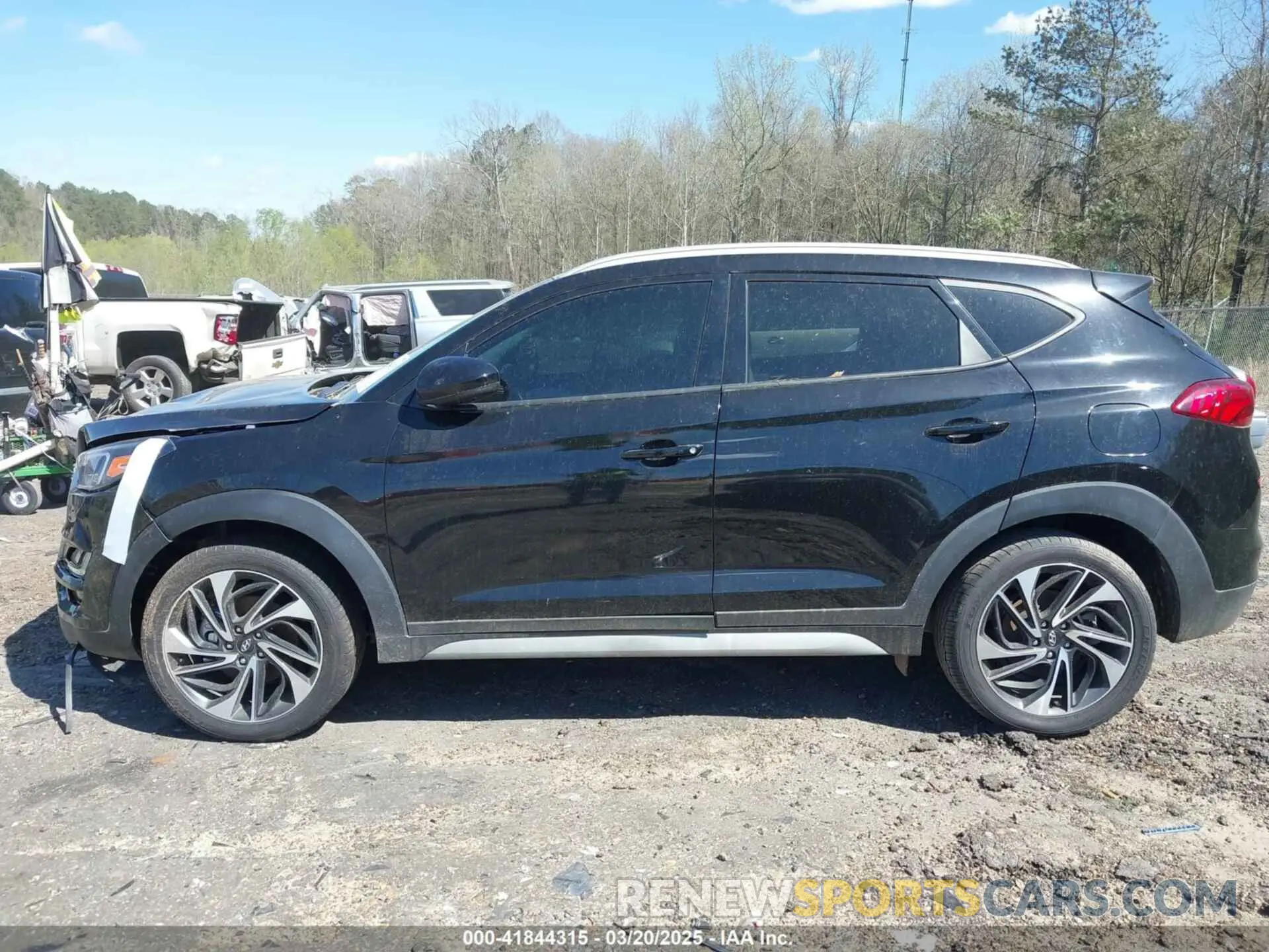 14 fotografías del automóvil dañado KM8J33AL0MU321682 HYUNDAI TUCSON 2021