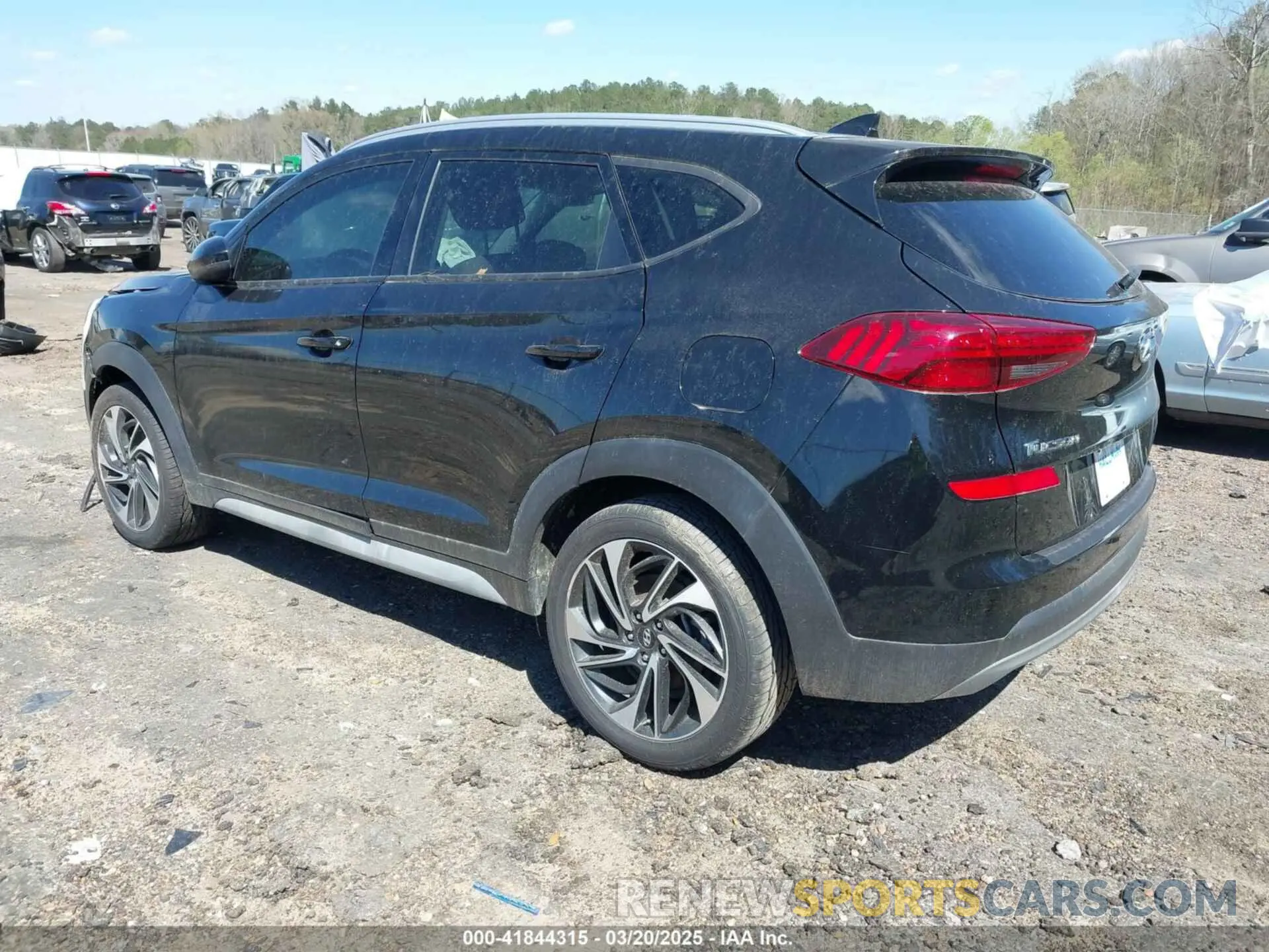 3 fotografías del automóvil dañado KM8J33AL0MU321682 HYUNDAI TUCSON 2021