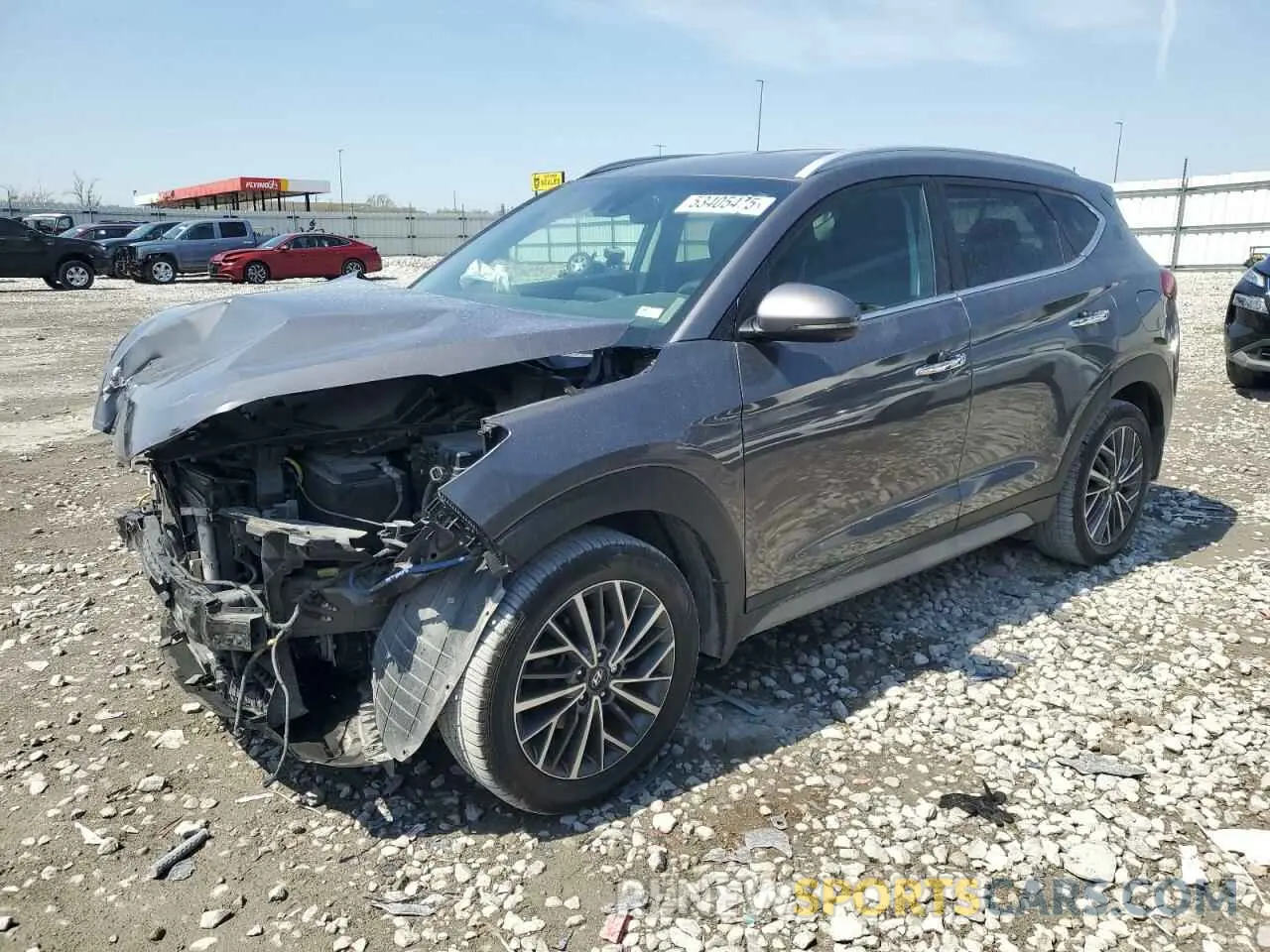 1 fotografías del automóvil dañado KM8J33AL1MU306155 HYUNDAI TUCSON 2021