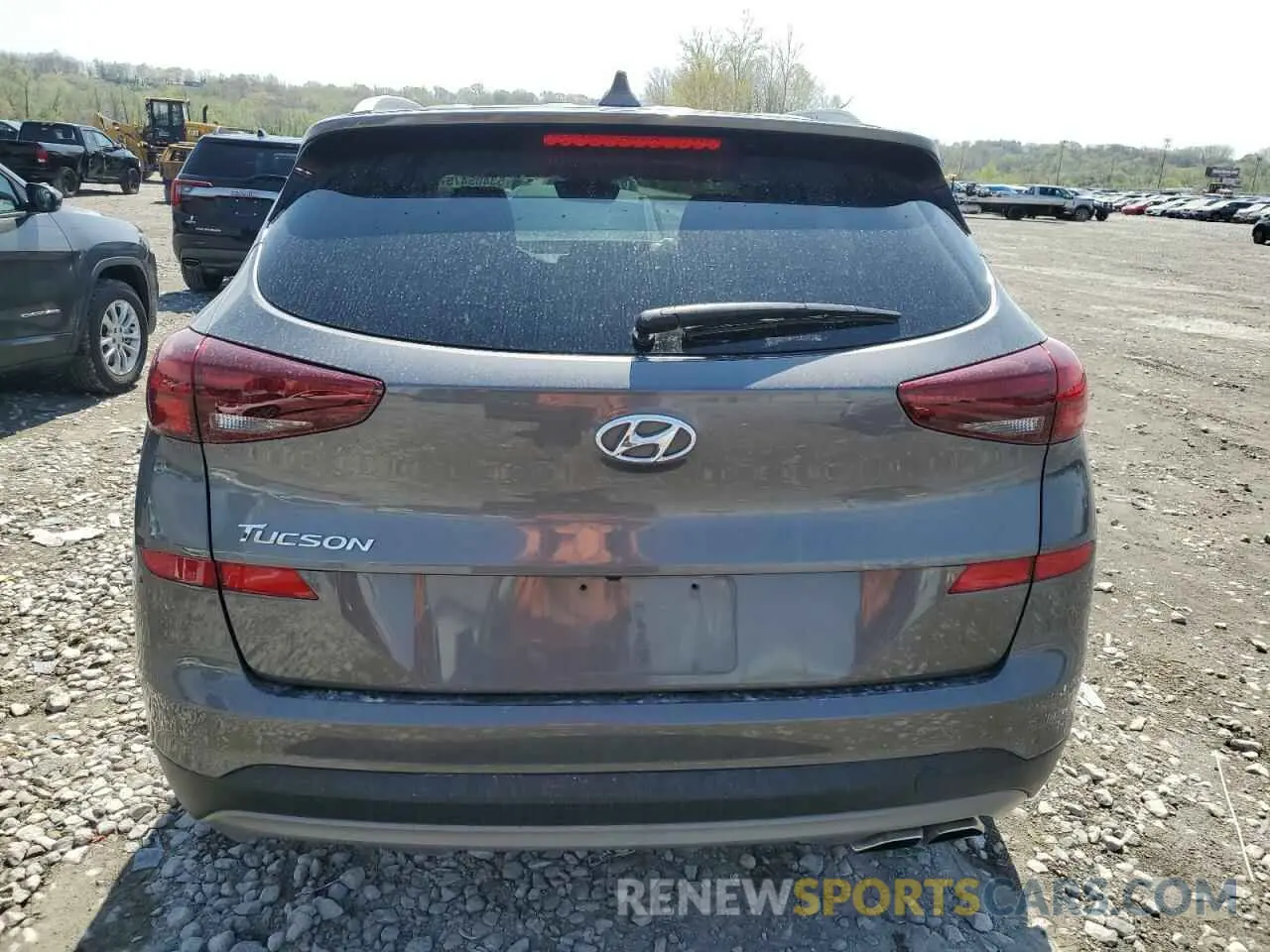 6 fotografías del automóvil dañado KM8J33AL1MU306155 HYUNDAI TUCSON 2021
