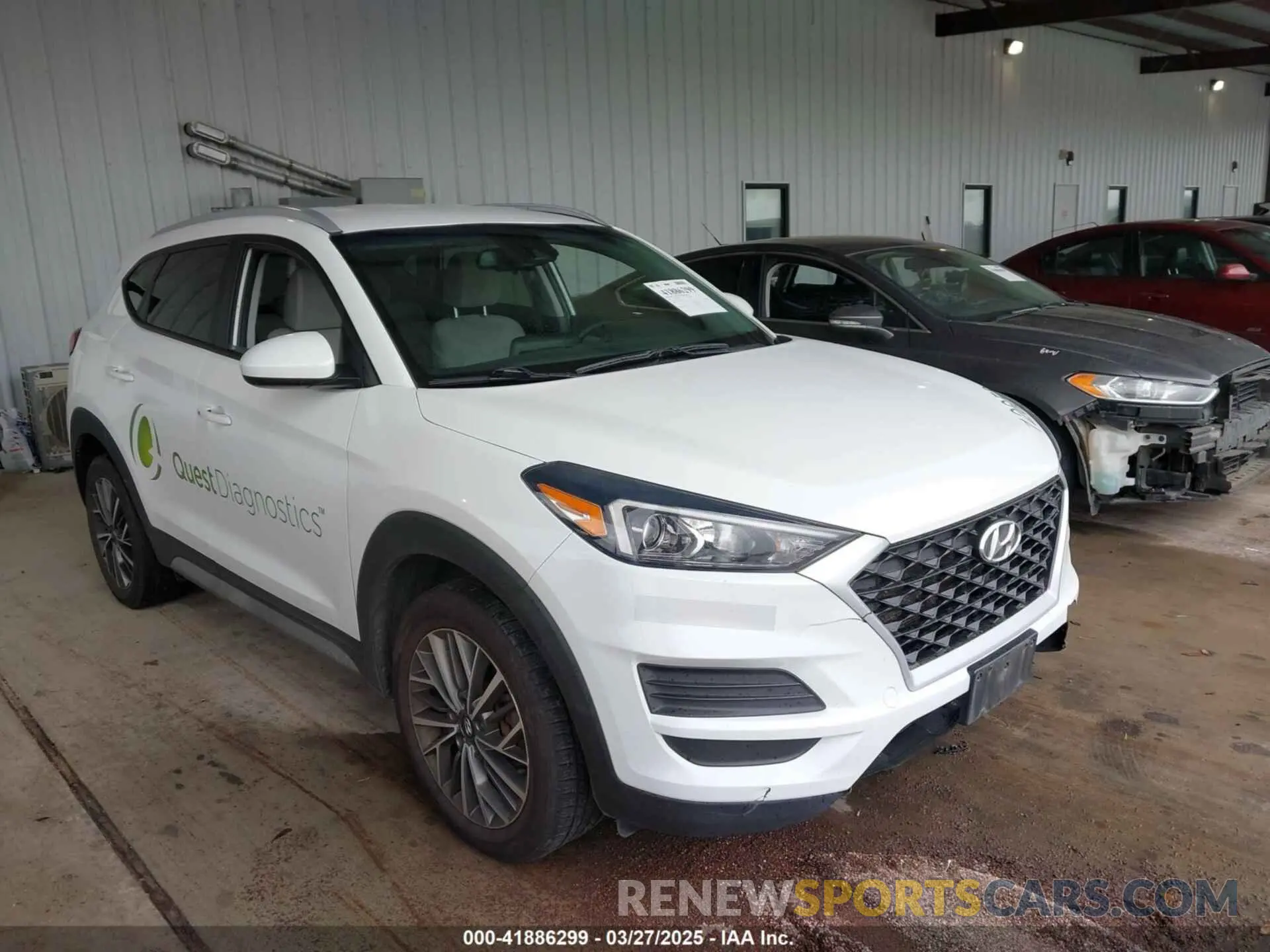 1 fotografías del automóvil dañado KM8J33AL1MU410497 HYUNDAI TUCSON 2021