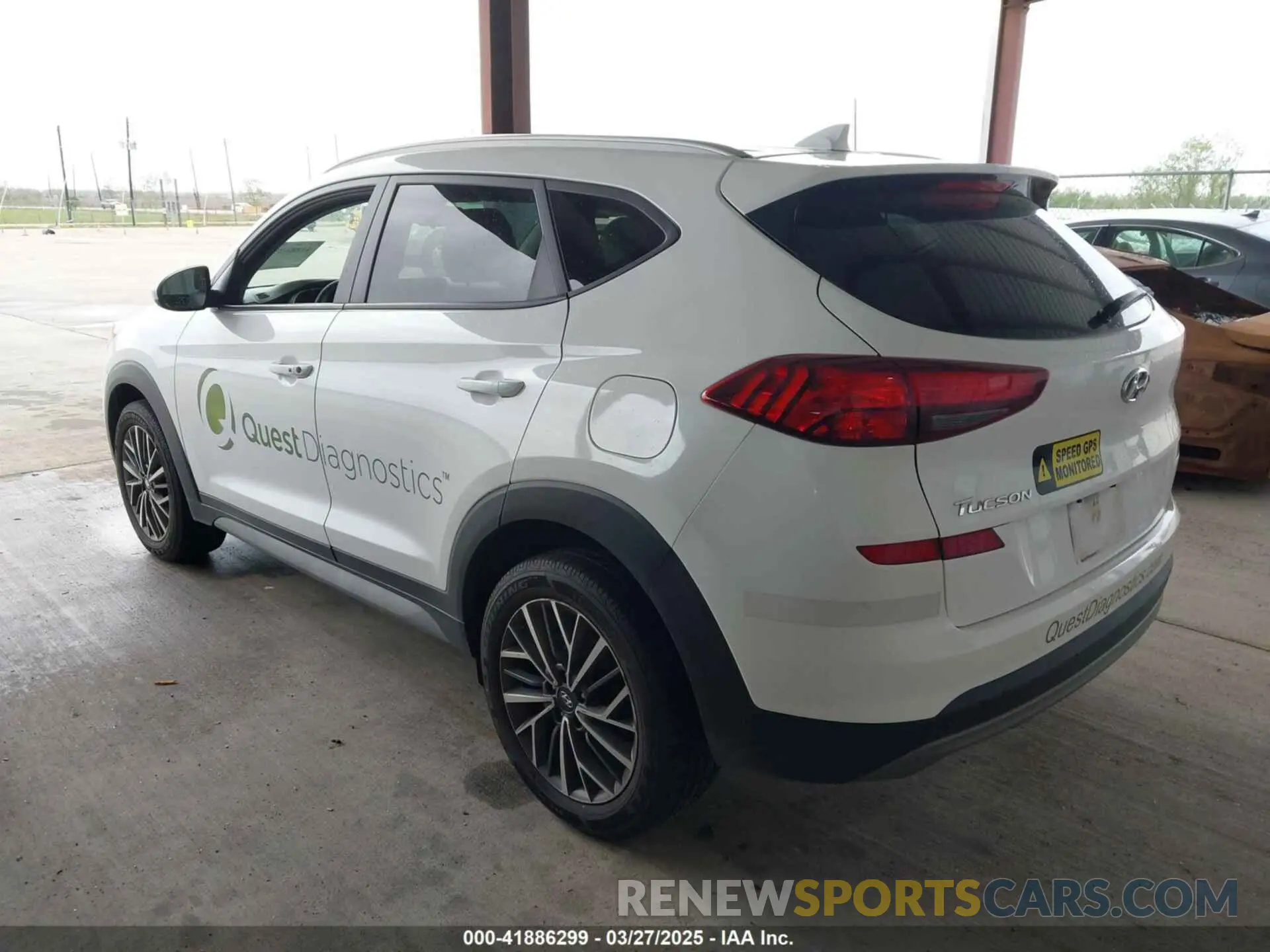 3 fotografías del automóvil dañado KM8J33AL1MU410497 HYUNDAI TUCSON 2021