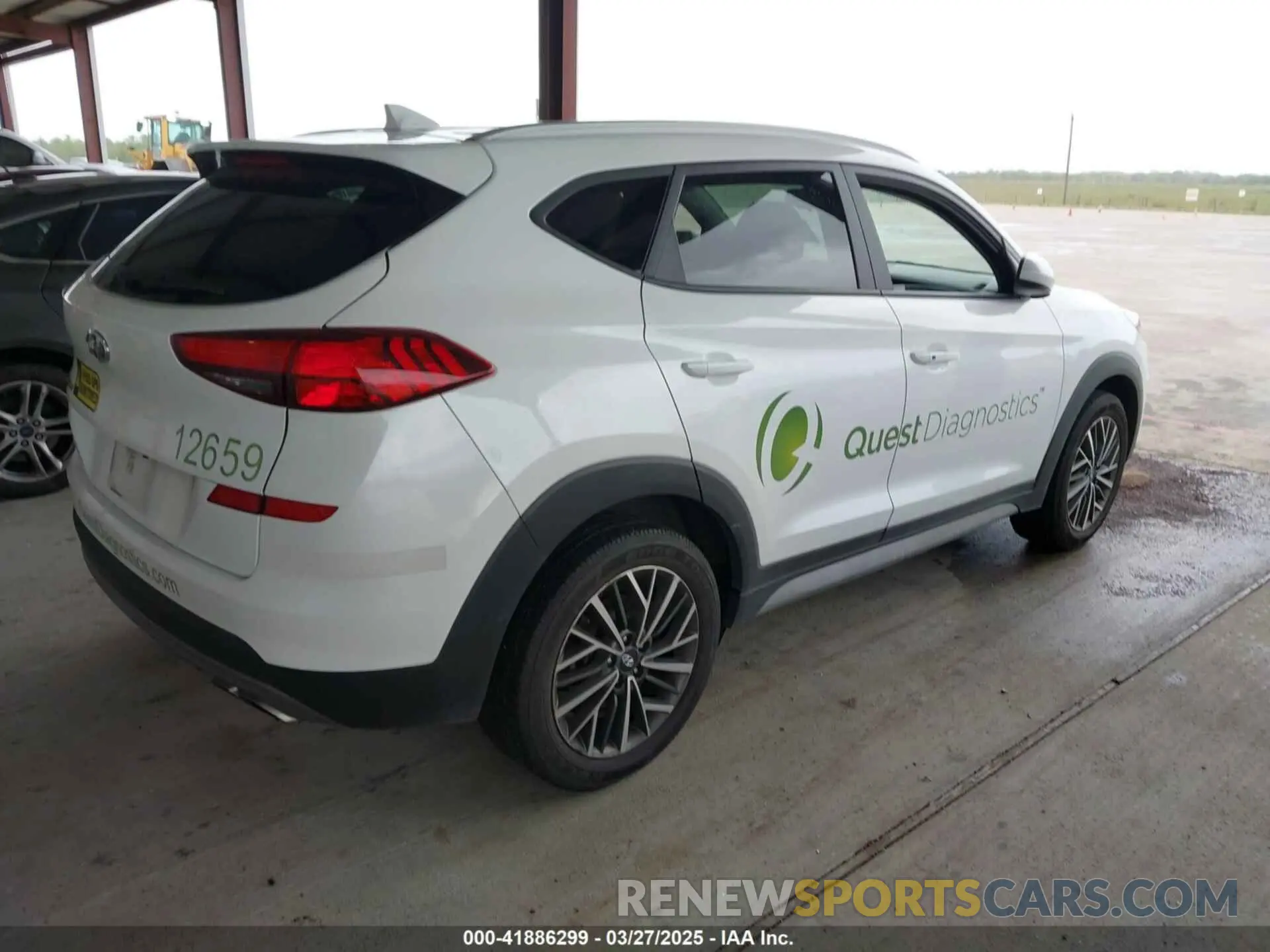 4 fotografías del automóvil dañado KM8J33AL1MU410497 HYUNDAI TUCSON 2021