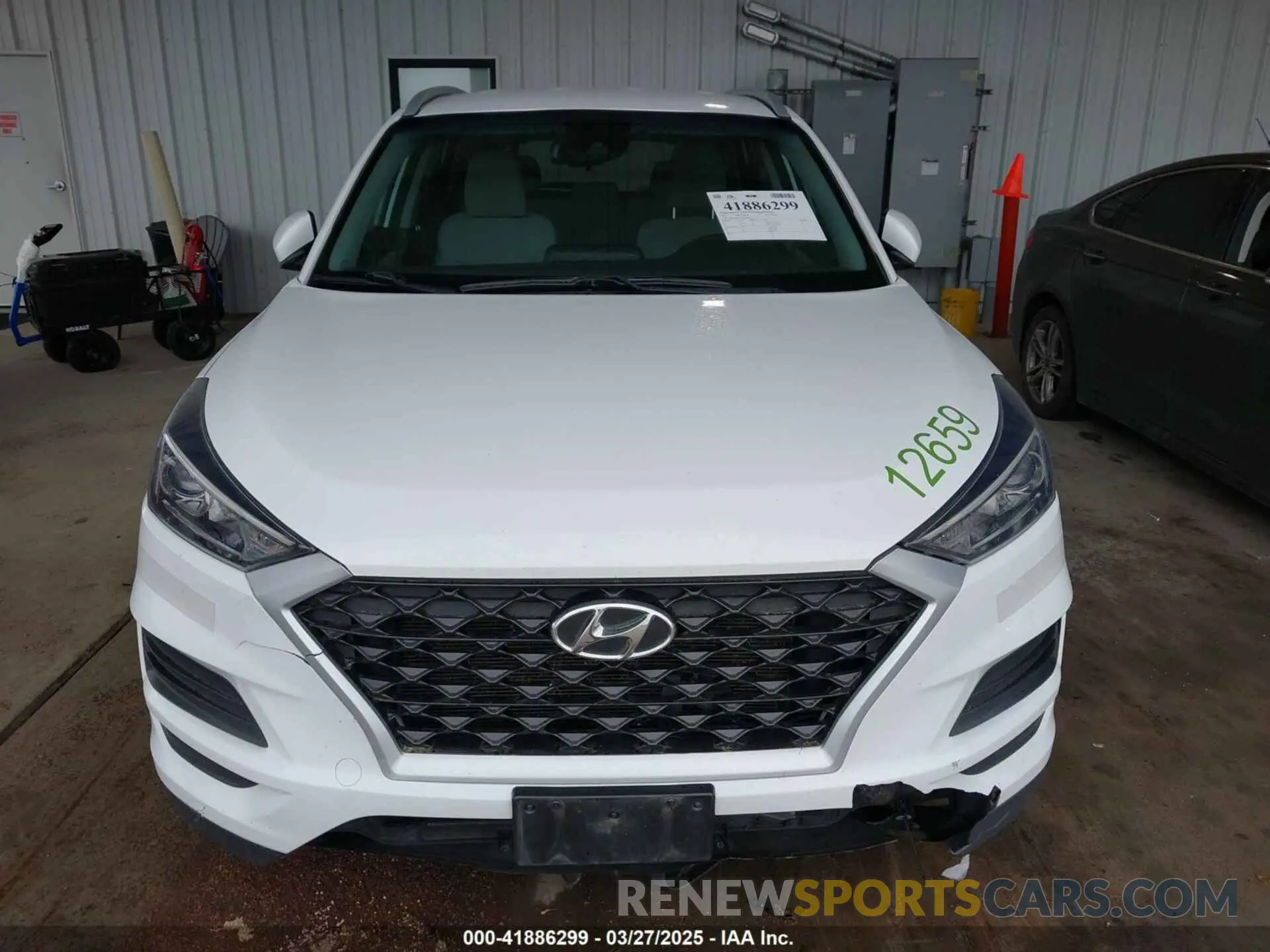 6 fotografías del automóvil dañado KM8J33AL1MU410497 HYUNDAI TUCSON 2021