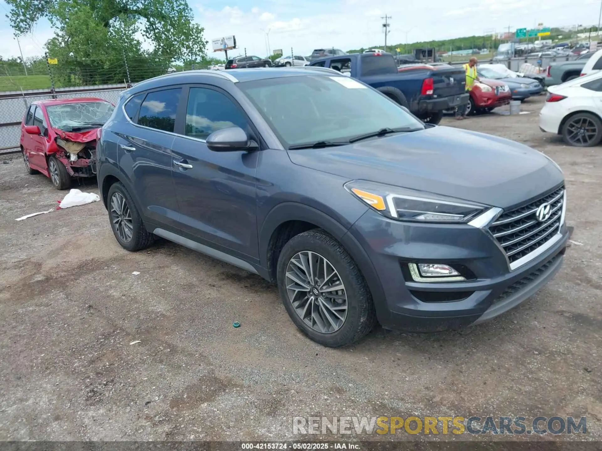 1 fotografías del automóvil dañado KM8J33AL2MU325832 HYUNDAI TUCSON 2021