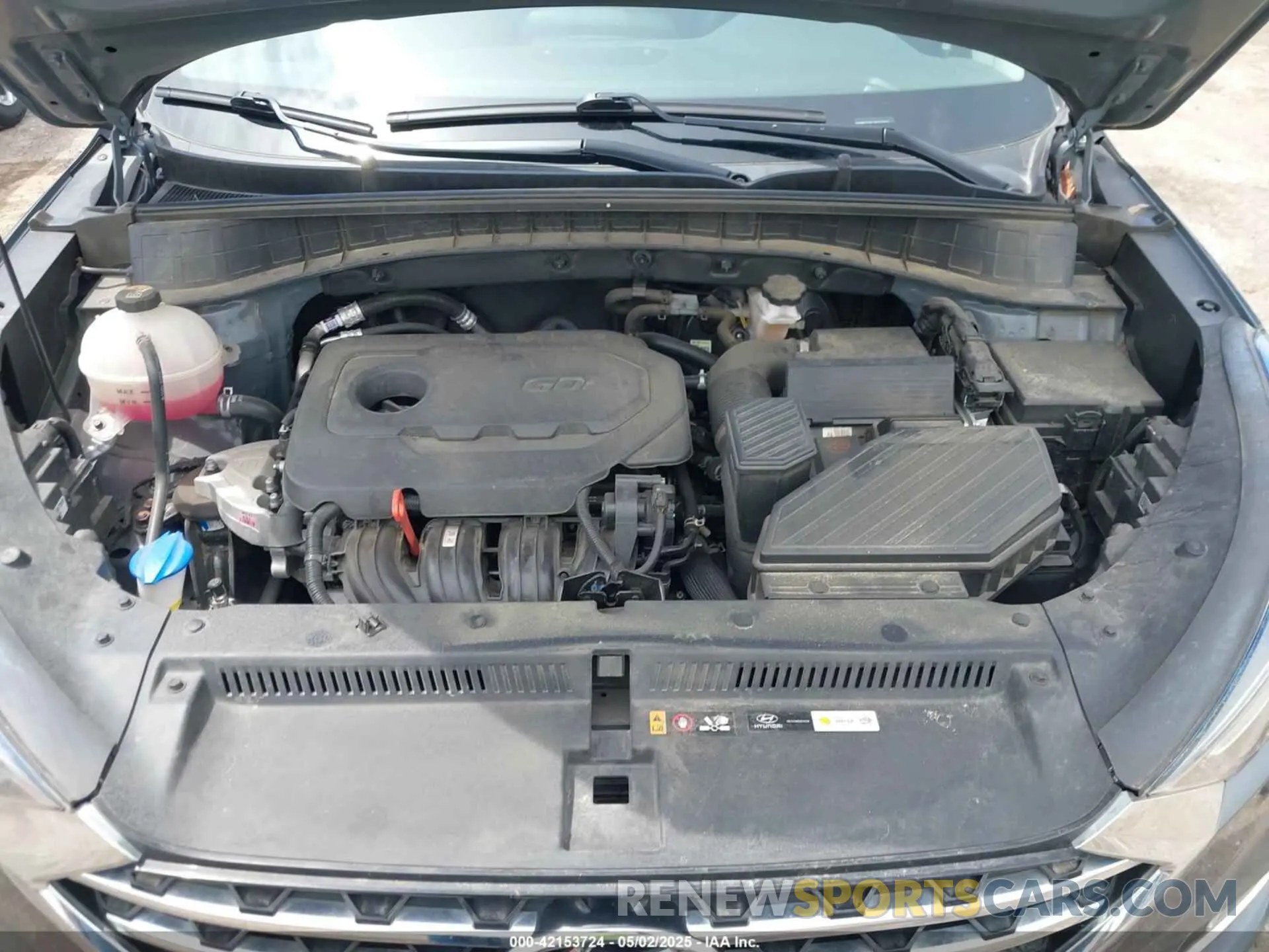 10 fotografías del automóvil dañado KM8J33AL2MU325832 HYUNDAI TUCSON 2021