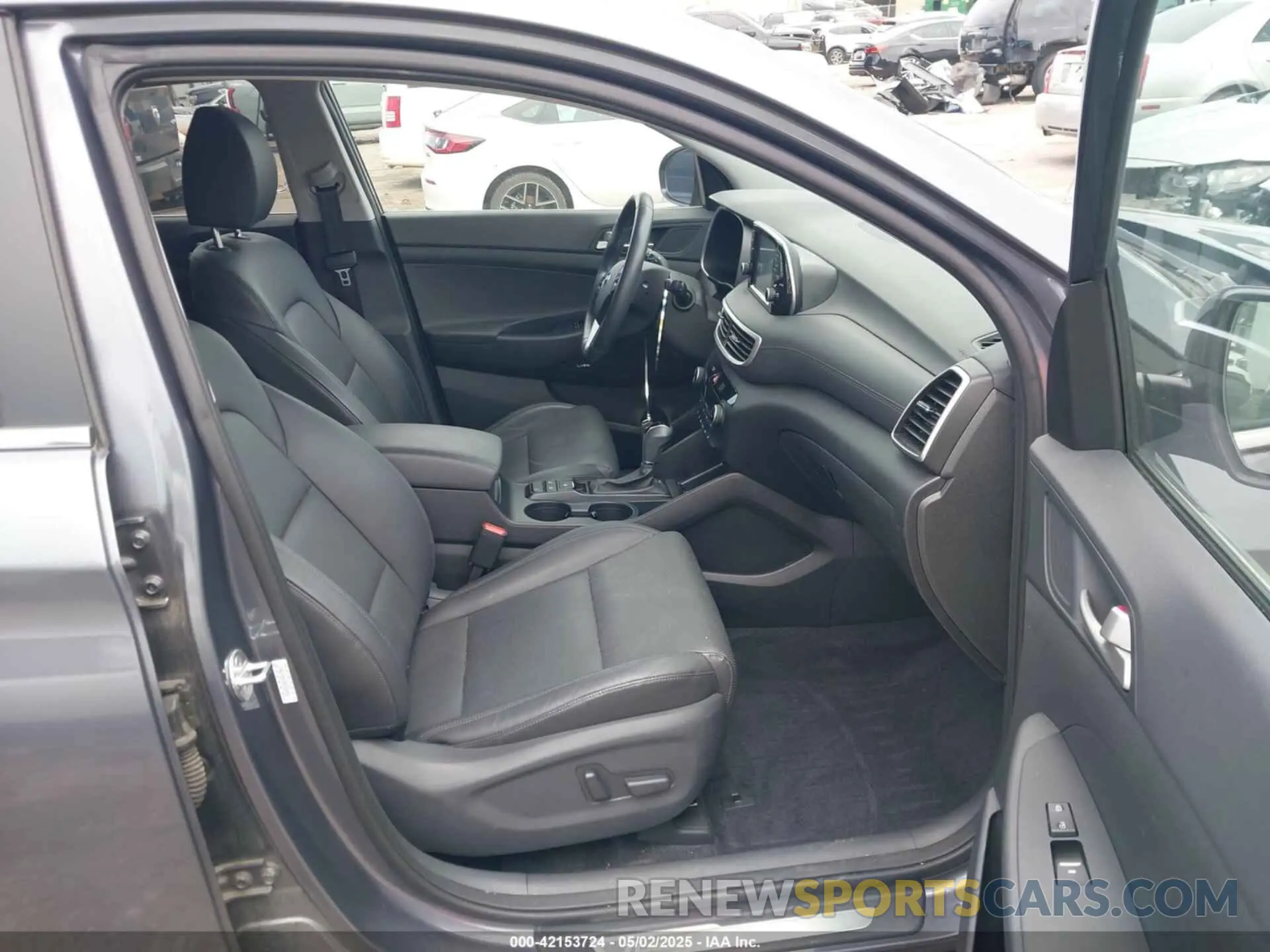 5 fotografías del automóvil dañado KM8J33AL2MU325832 HYUNDAI TUCSON 2021