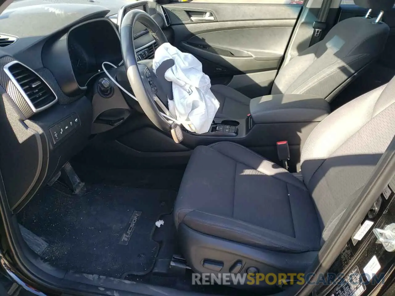 7 fotografías del automóvil dañado KM8J33AL2MU353145 HYUNDAI TUCSON 2021