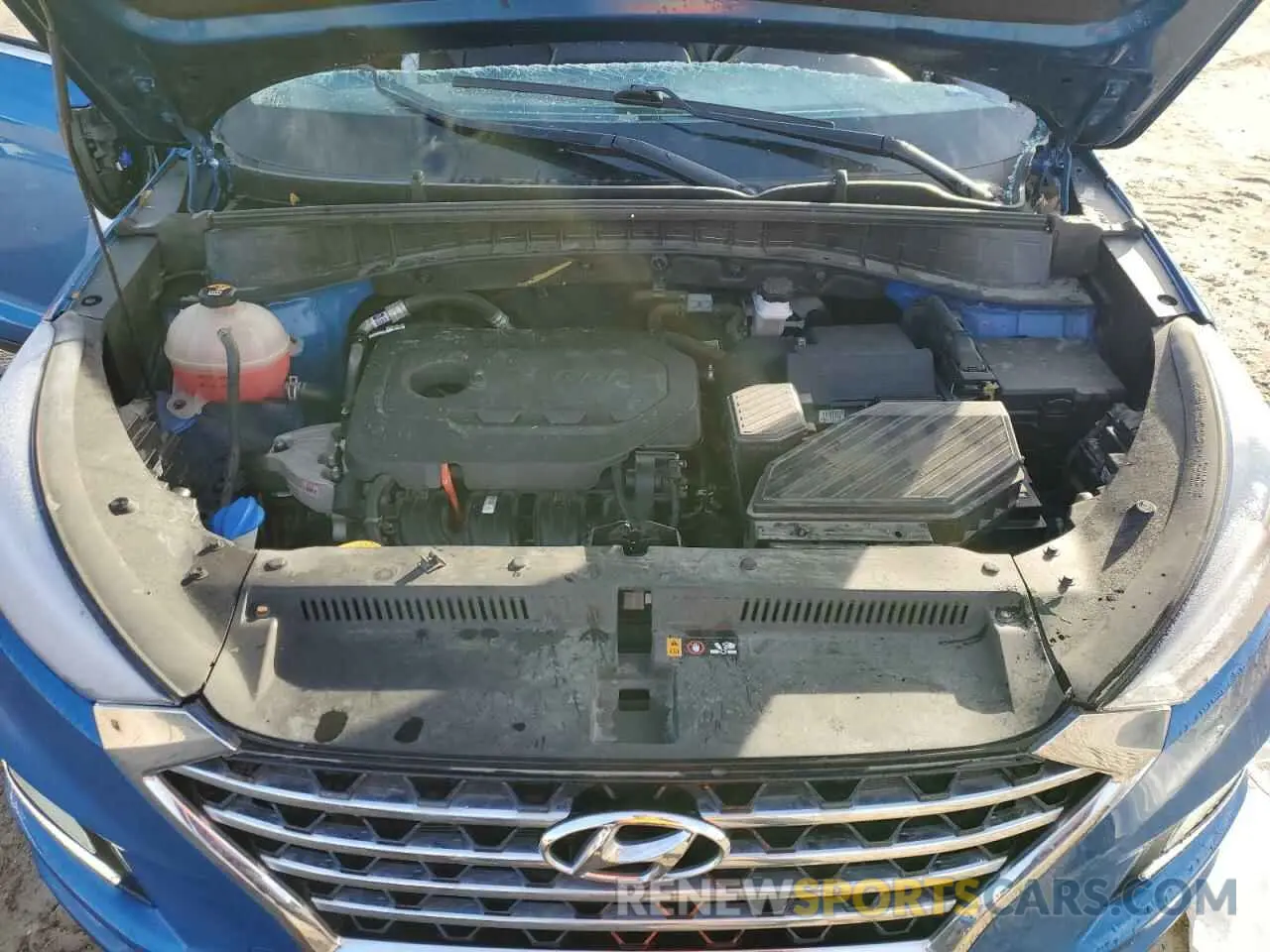 12 fotografías del automóvil dañado KM8J33AL2MU364078 HYUNDAI TUCSON 2021