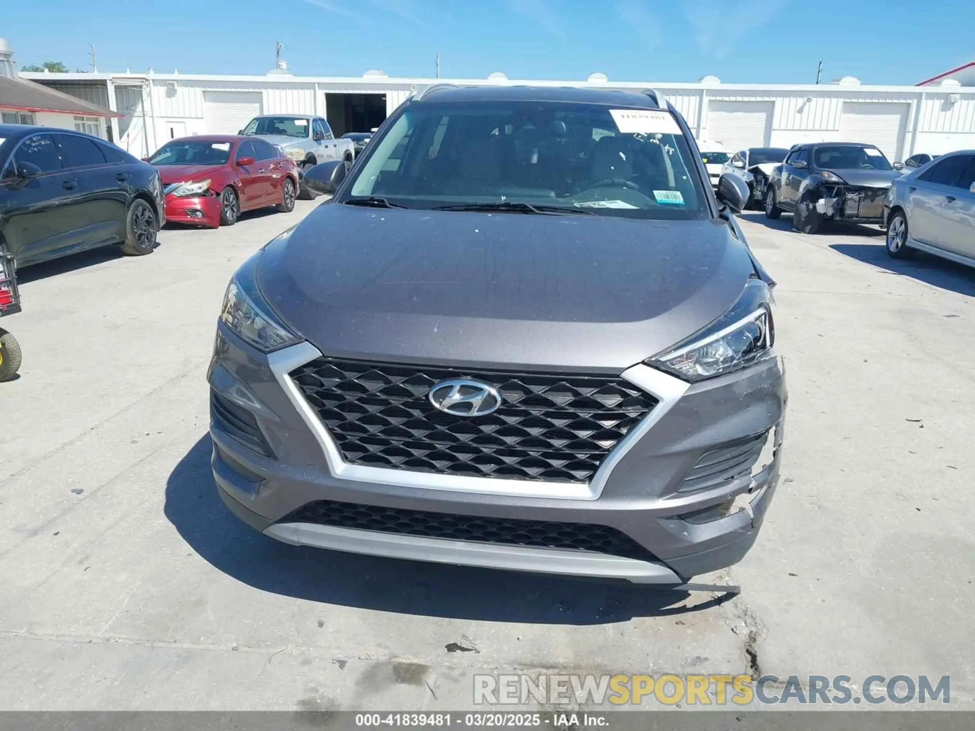 12 fotografías del automóvil dañado KM8J33AL2MU375842 HYUNDAI TUCSON 2021