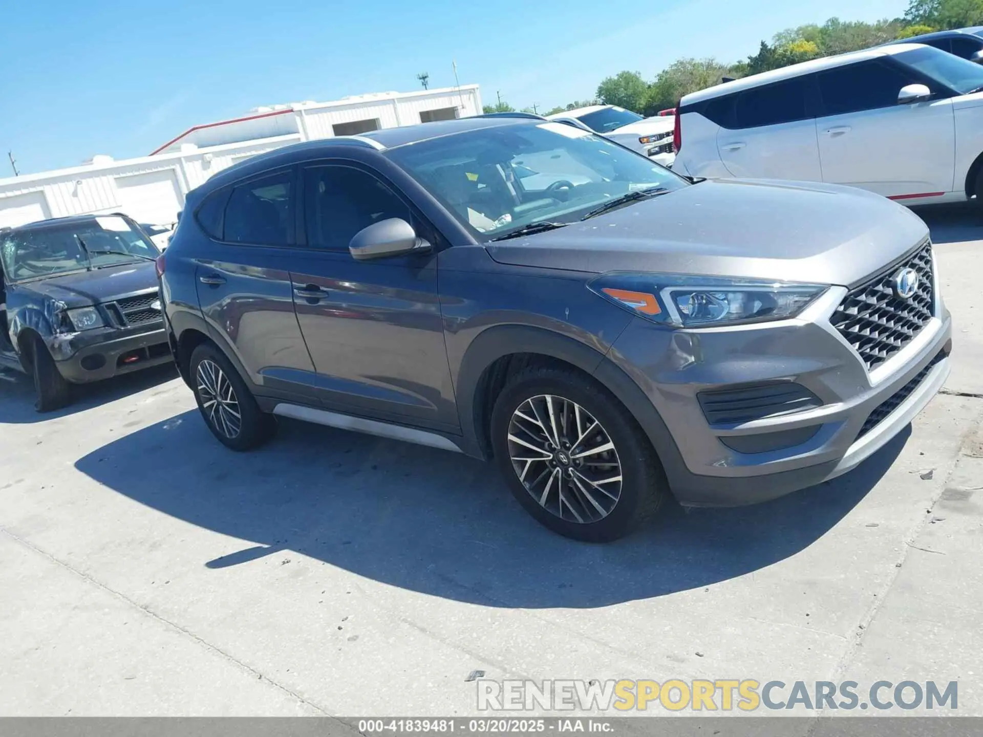 13 fotografías del automóvil dañado KM8J33AL2MU375842 HYUNDAI TUCSON 2021