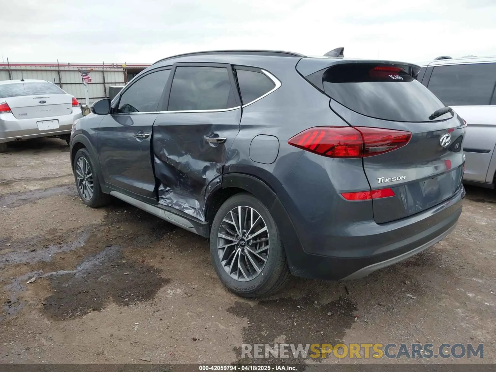 3 fotografías del automóvil dañado KM8J33AL5MU328739 HYUNDAI TUCSON 2021