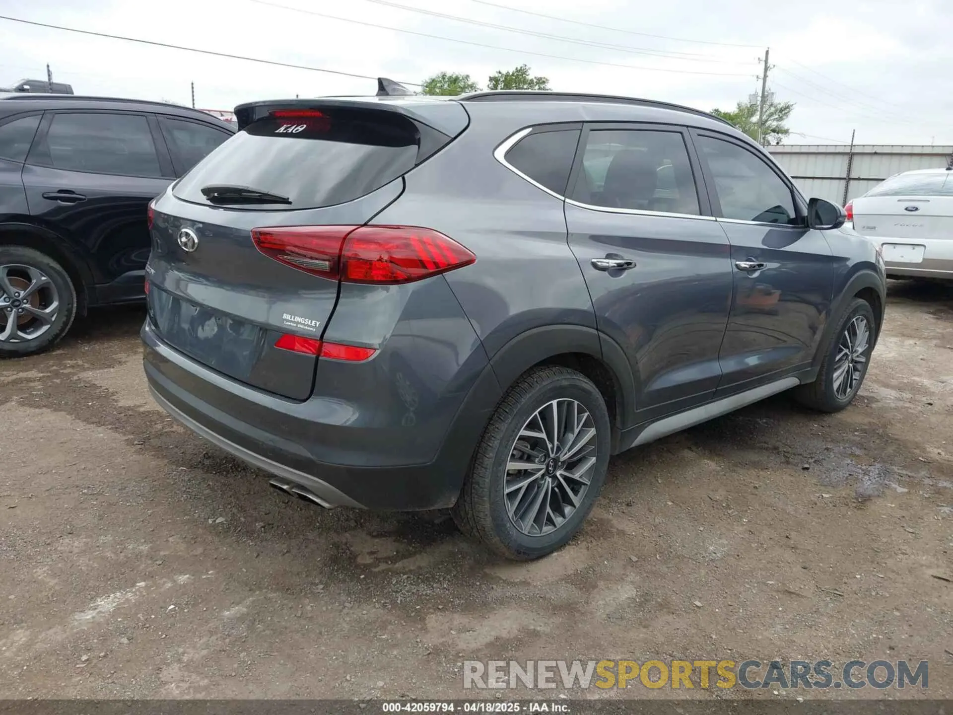 4 fotografías del automóvil dañado KM8J33AL5MU328739 HYUNDAI TUCSON 2021