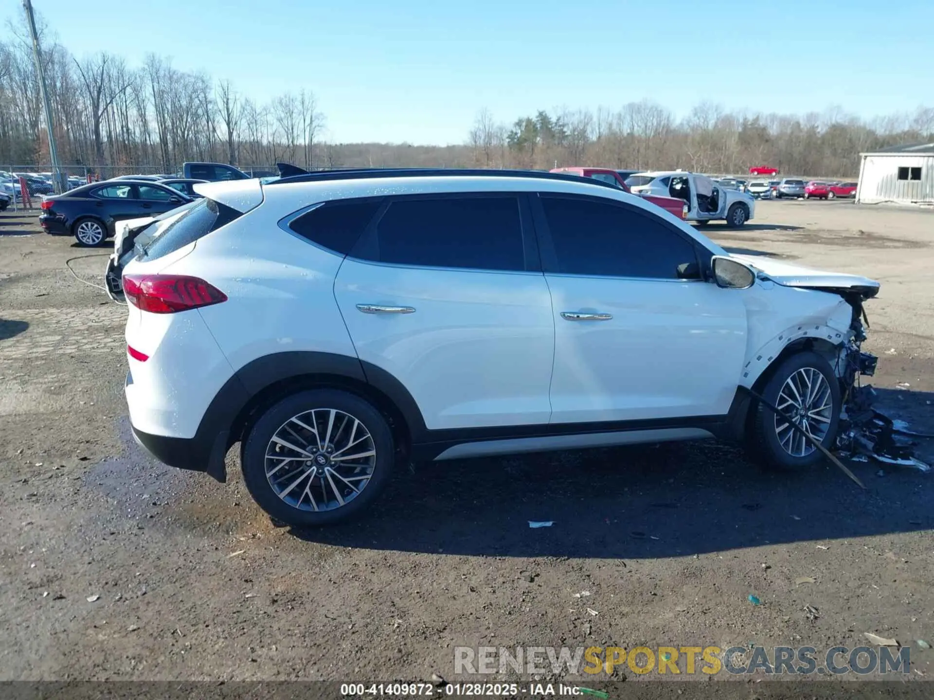 13 fotografías del automóvil dañado KM8J33AL6MU289059 HYUNDAI TUCSON 2021