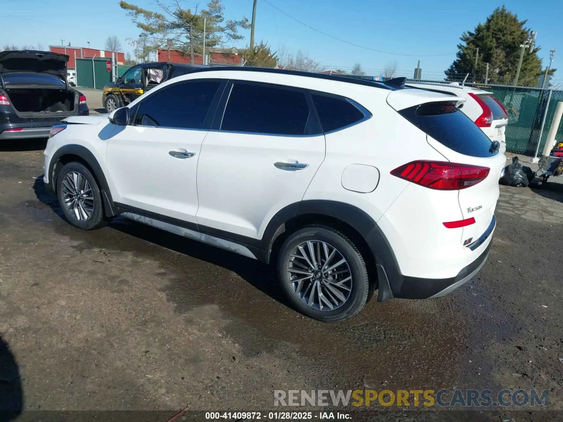 3 fotografías del automóvil dañado KM8J33AL6MU289059 HYUNDAI TUCSON 2021