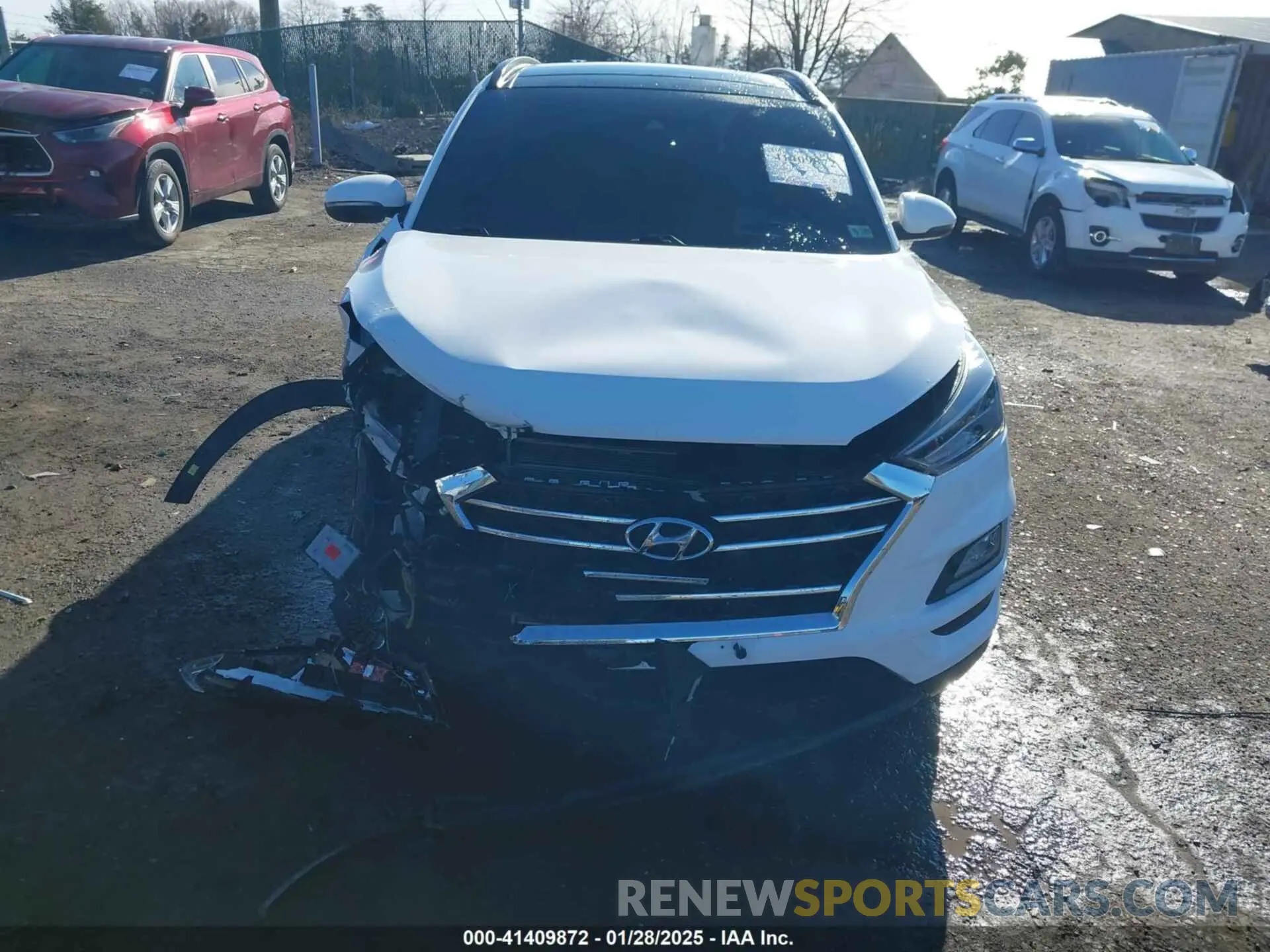 6 fotografías del automóvil dañado KM8J33AL6MU289059 HYUNDAI TUCSON 2021