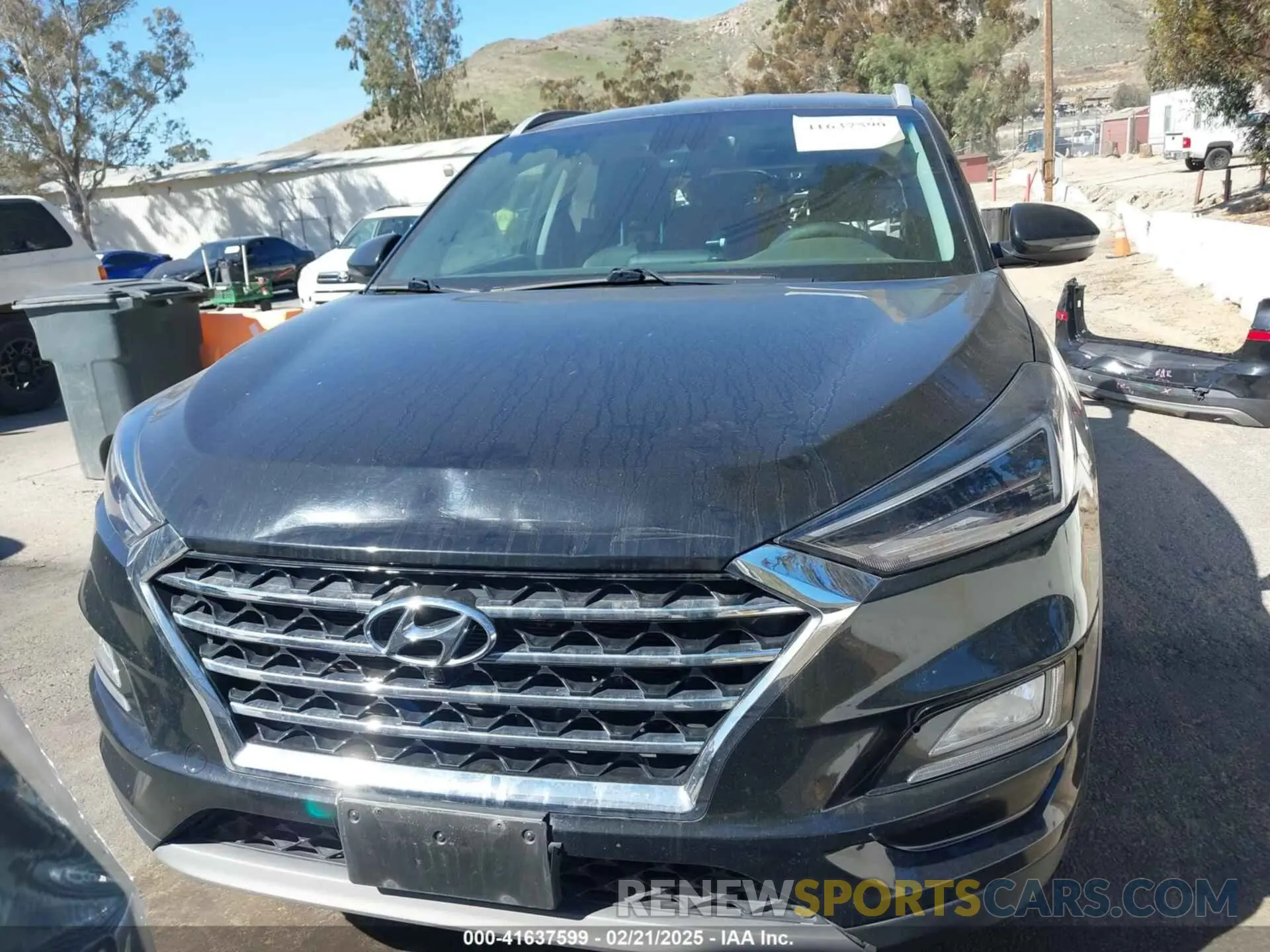 13 fotografías del automóvil dañado KM8J33AL6MU298151 HYUNDAI TUCSON 2021