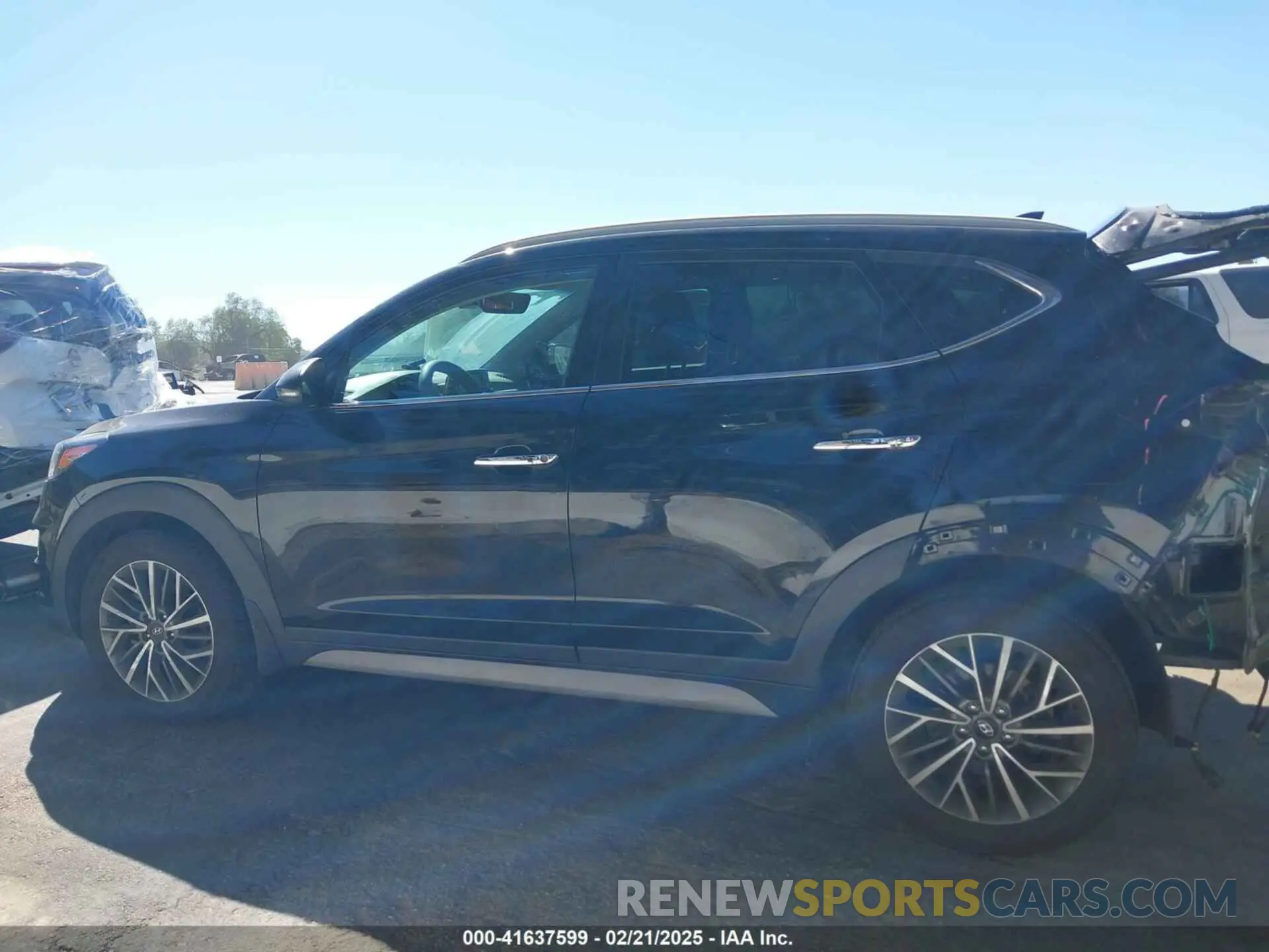 15 fotografías del automóvil dañado KM8J33AL6MU298151 HYUNDAI TUCSON 2021