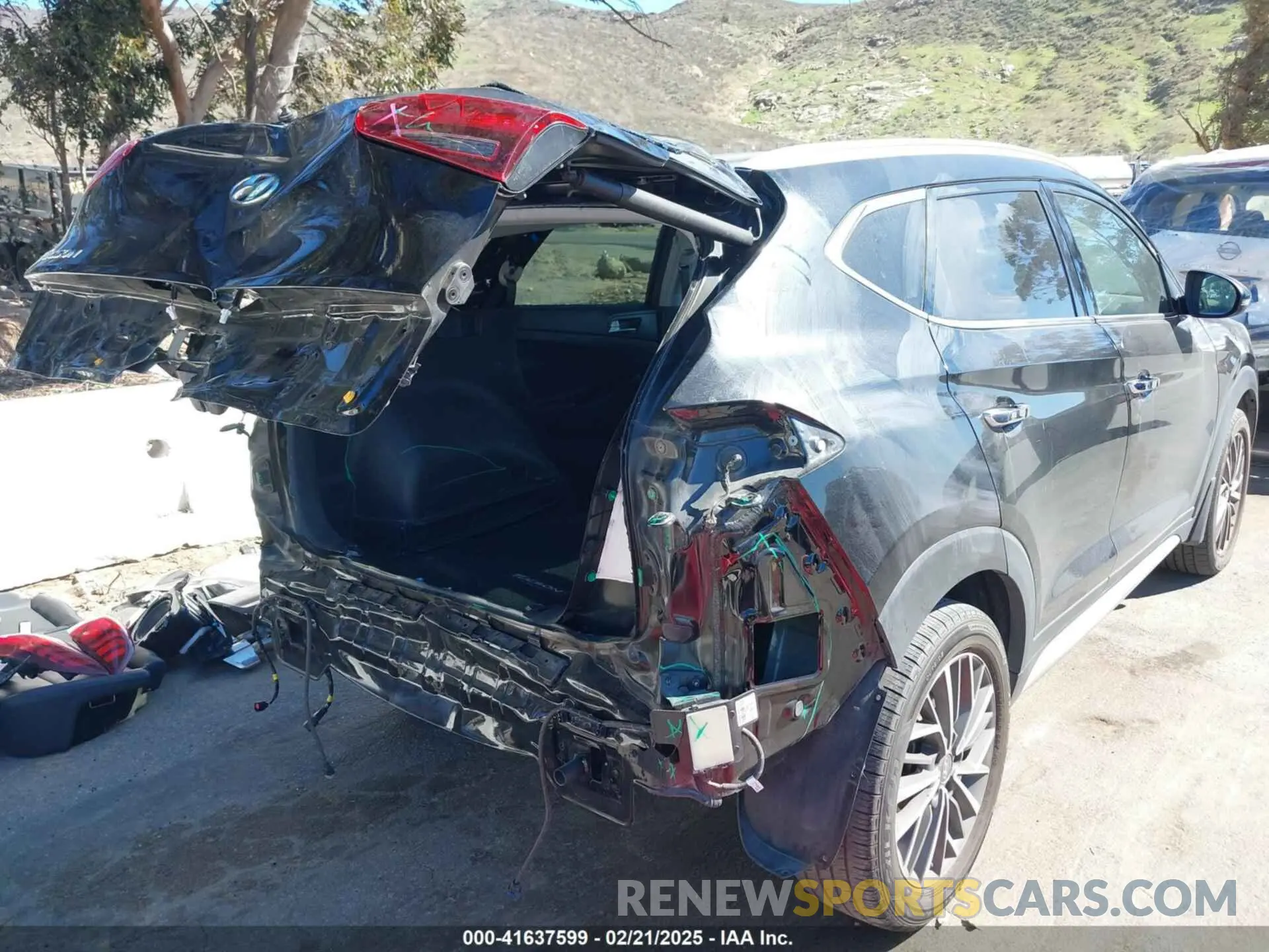 6 fotografías del automóvil dañado KM8J33AL6MU298151 HYUNDAI TUCSON 2021