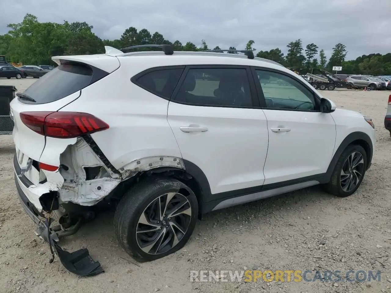 3 fotografías del automóvil dañado KM8J33AL6MU318639 HYUNDAI TUCSON 2021