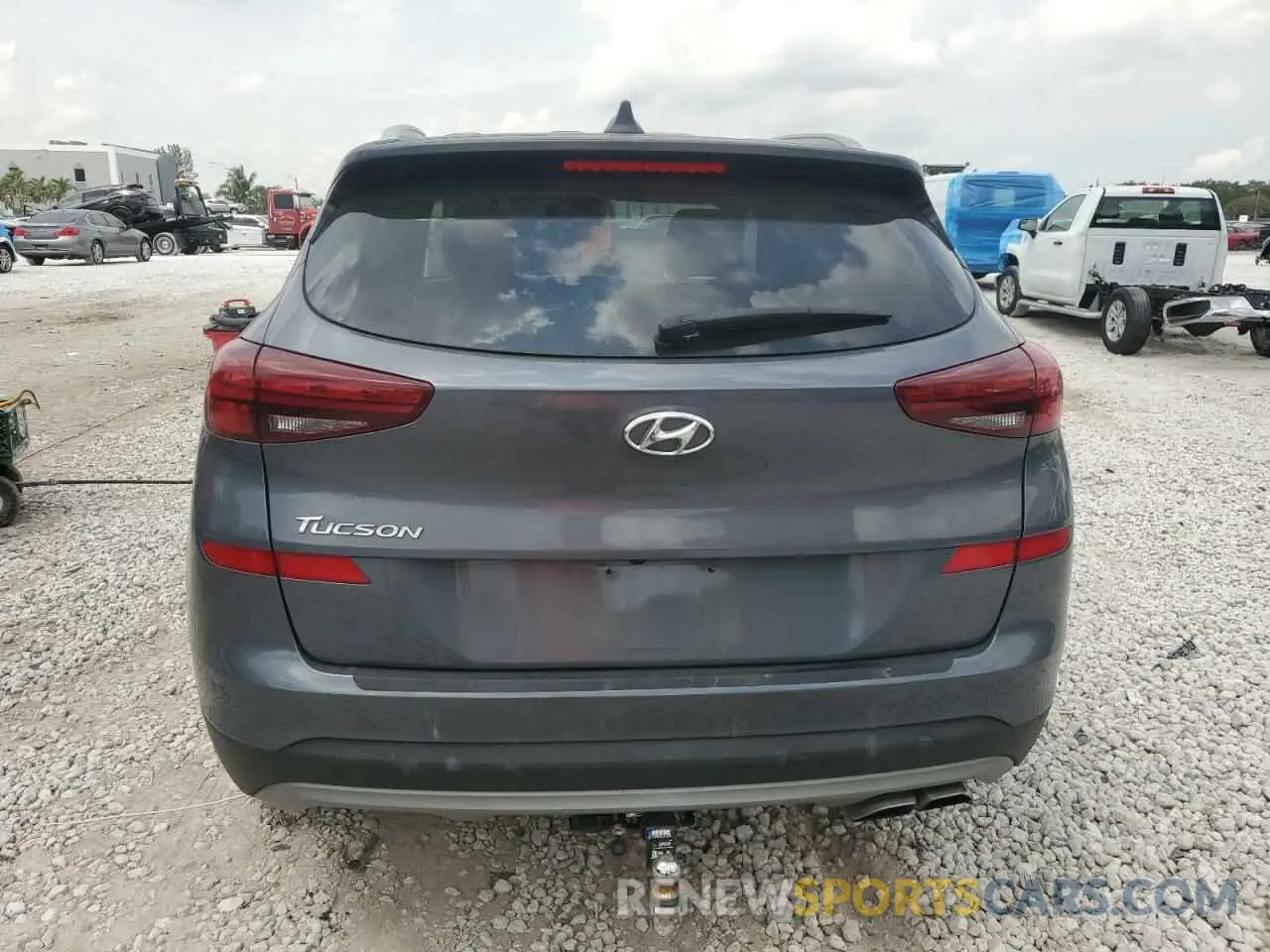 6 fotografías del automóvil dañado KM8J33AL6MU318821 HYUNDAI TUCSON 2021