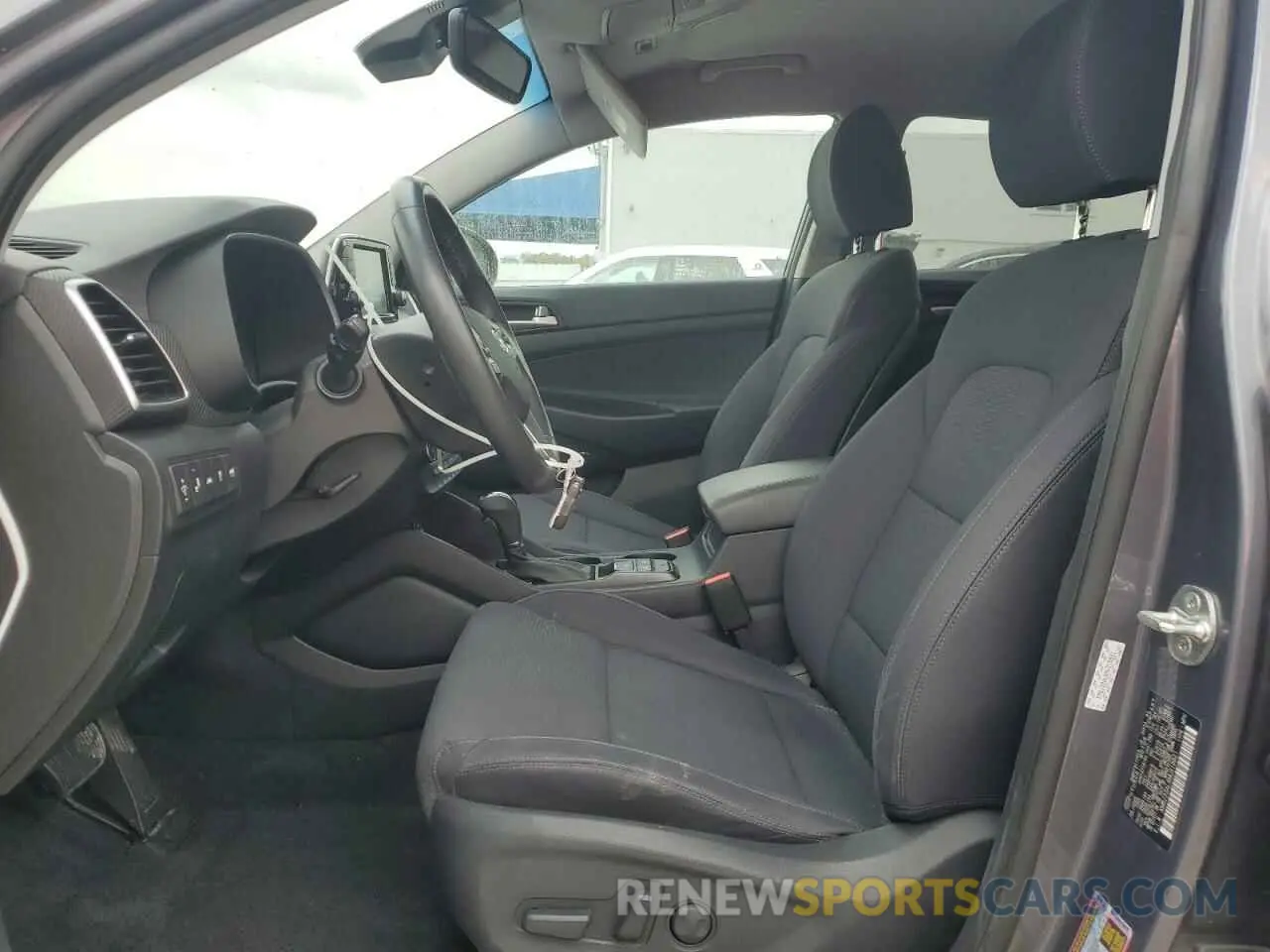 7 fotografías del automóvil dañado KM8J33AL6MU318821 HYUNDAI TUCSON 2021