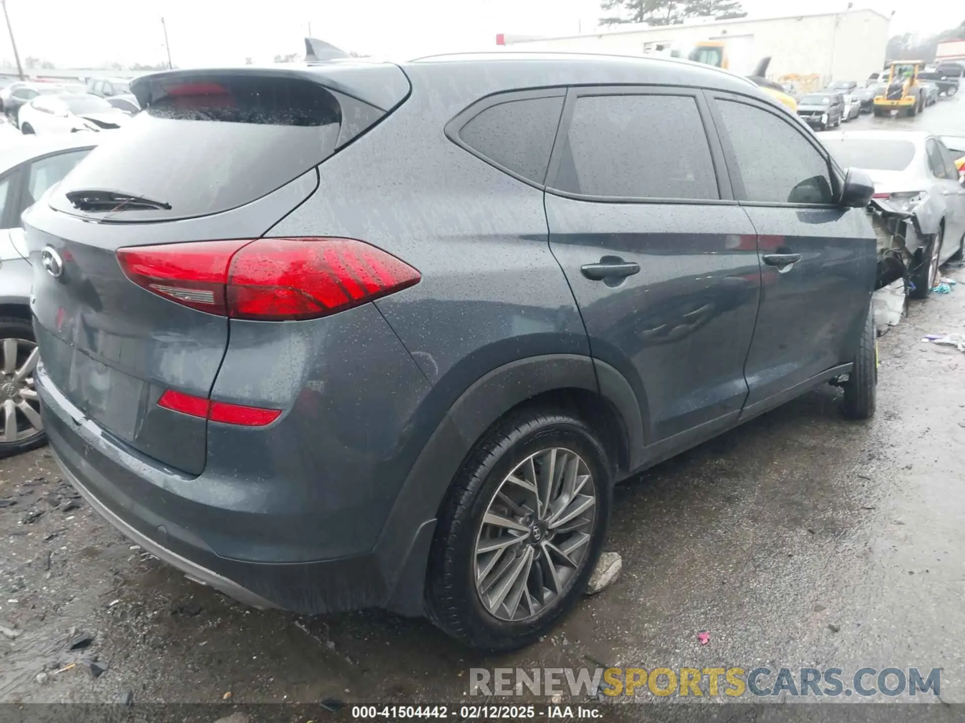 4 fotografías del automóvil dañado KM8J33AL6MU343153 HYUNDAI TUCSON 2021