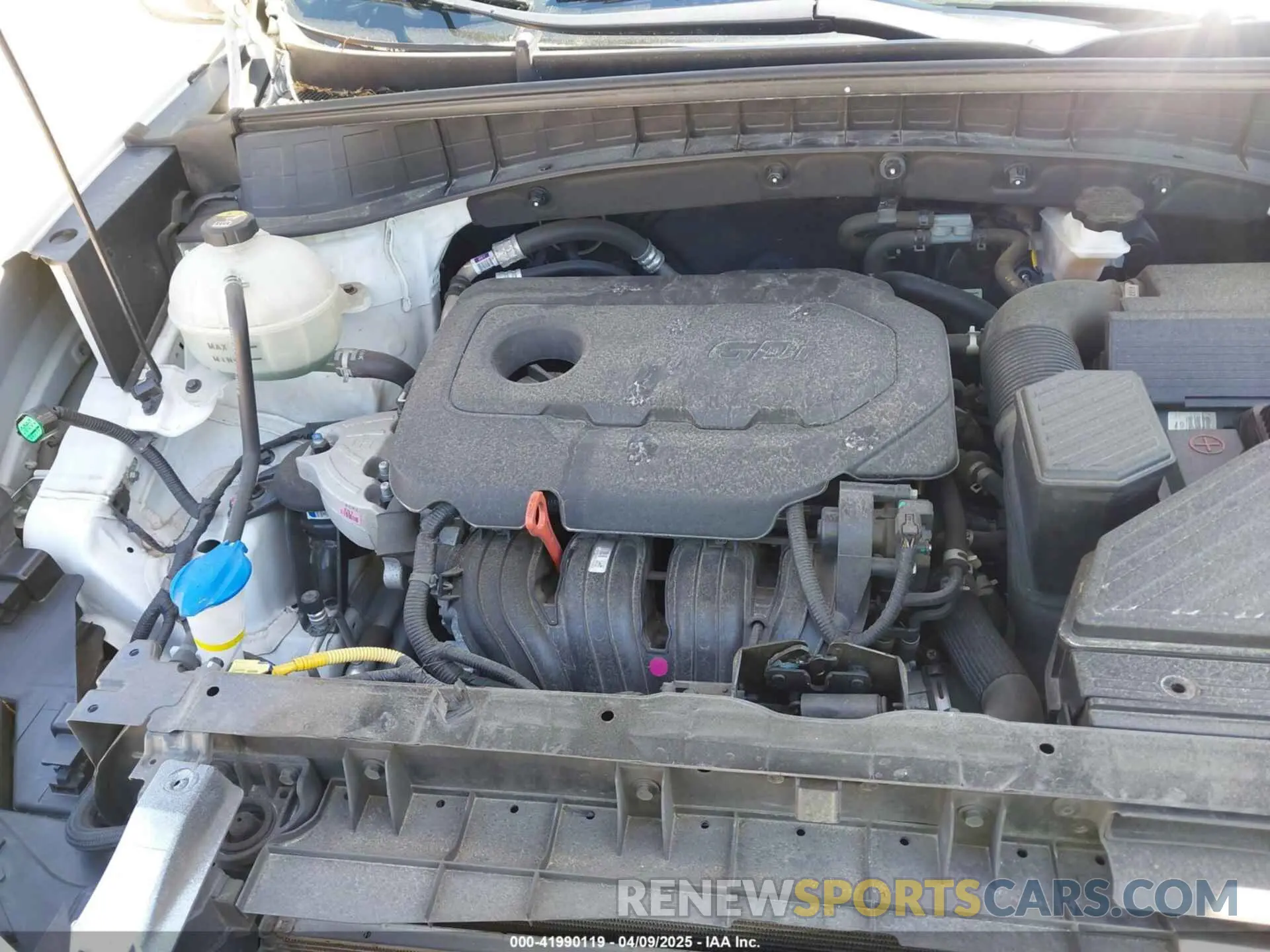 10 fotografías del automóvil dañado KM8J33AL7MU284145 HYUNDAI TUCSON 2021
