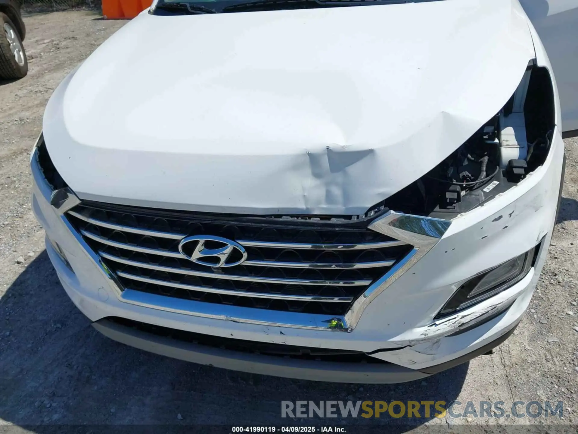 6 fotografías del automóvil dañado KM8J33AL7MU284145 HYUNDAI TUCSON 2021