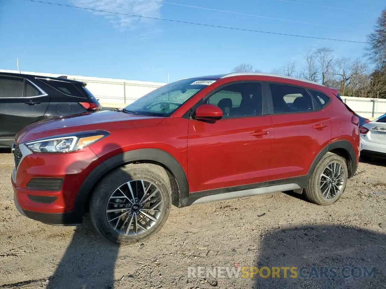 1 fotografías del automóvil dañado KM8J33AL8MU391804 HYUNDAI TUCSON 2021