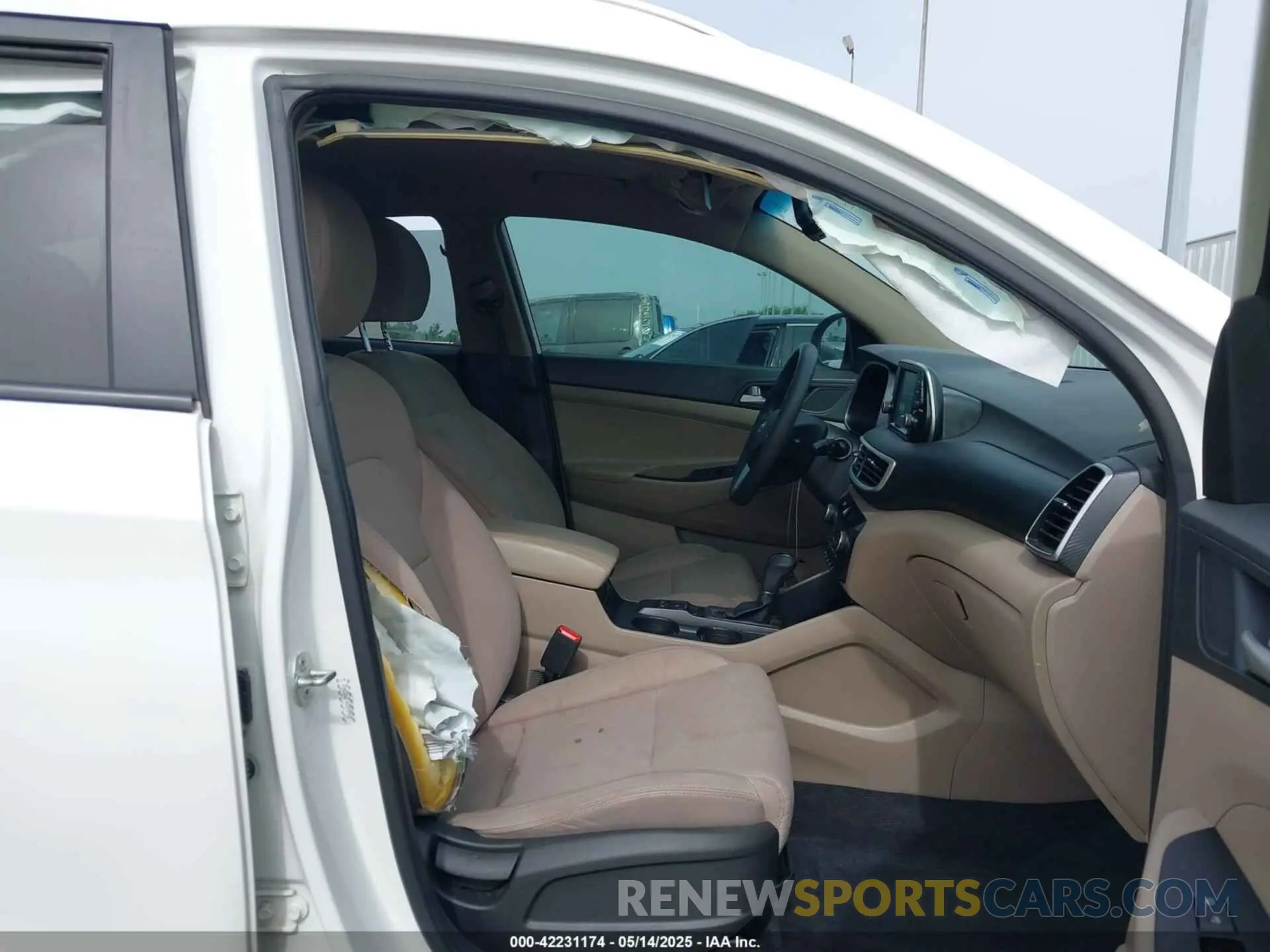 5 fotografías del automóvil dañado KM8J33AL9MU372713 HYUNDAI TUCSON 2021