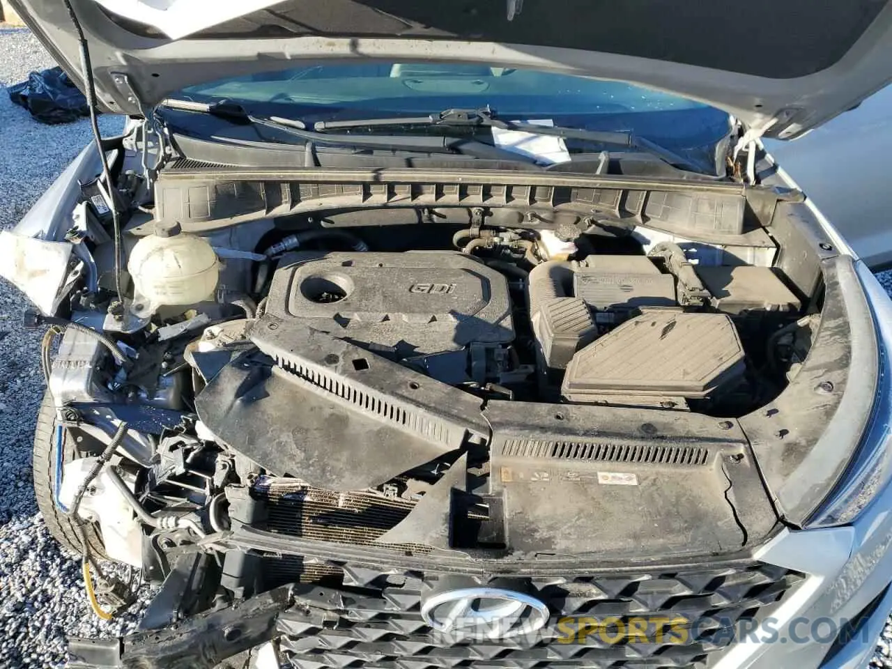 14 fotografías del automóvil dañado KM8J33ALXMU310043 HYUNDAI TUCSON 2021