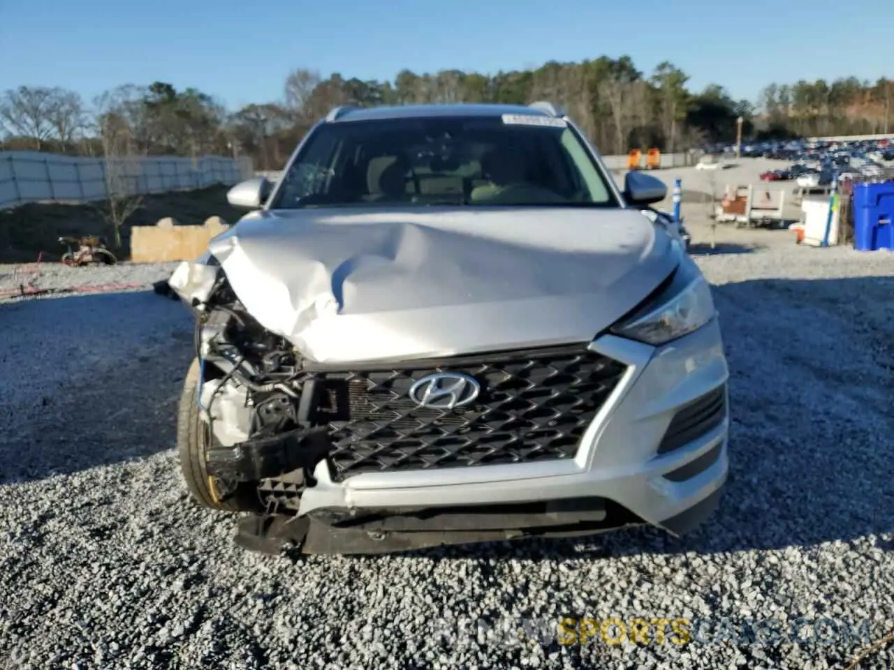 5 fotografías del automóvil dañado KM8J33ALXMU310043 HYUNDAI TUCSON 2021