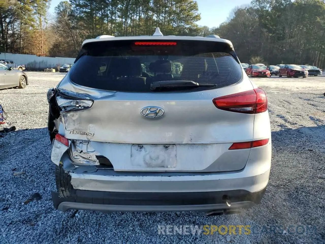 6 fotografías del automóvil dañado KM8J33ALXMU310043 HYUNDAI TUCSON 2021