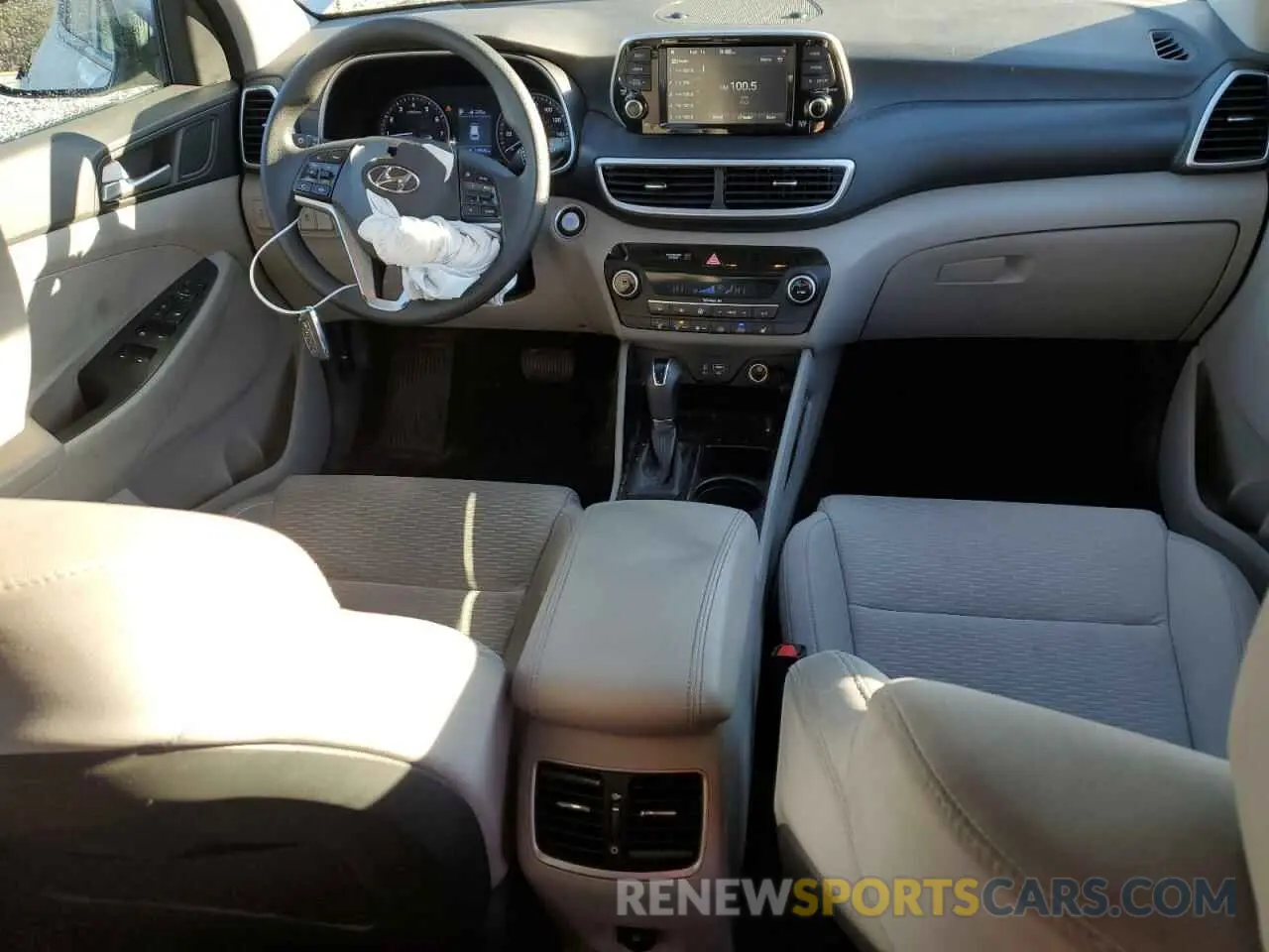 8 fotografías del automóvil dañado KM8J33ALXMU310043 HYUNDAI TUCSON 2021