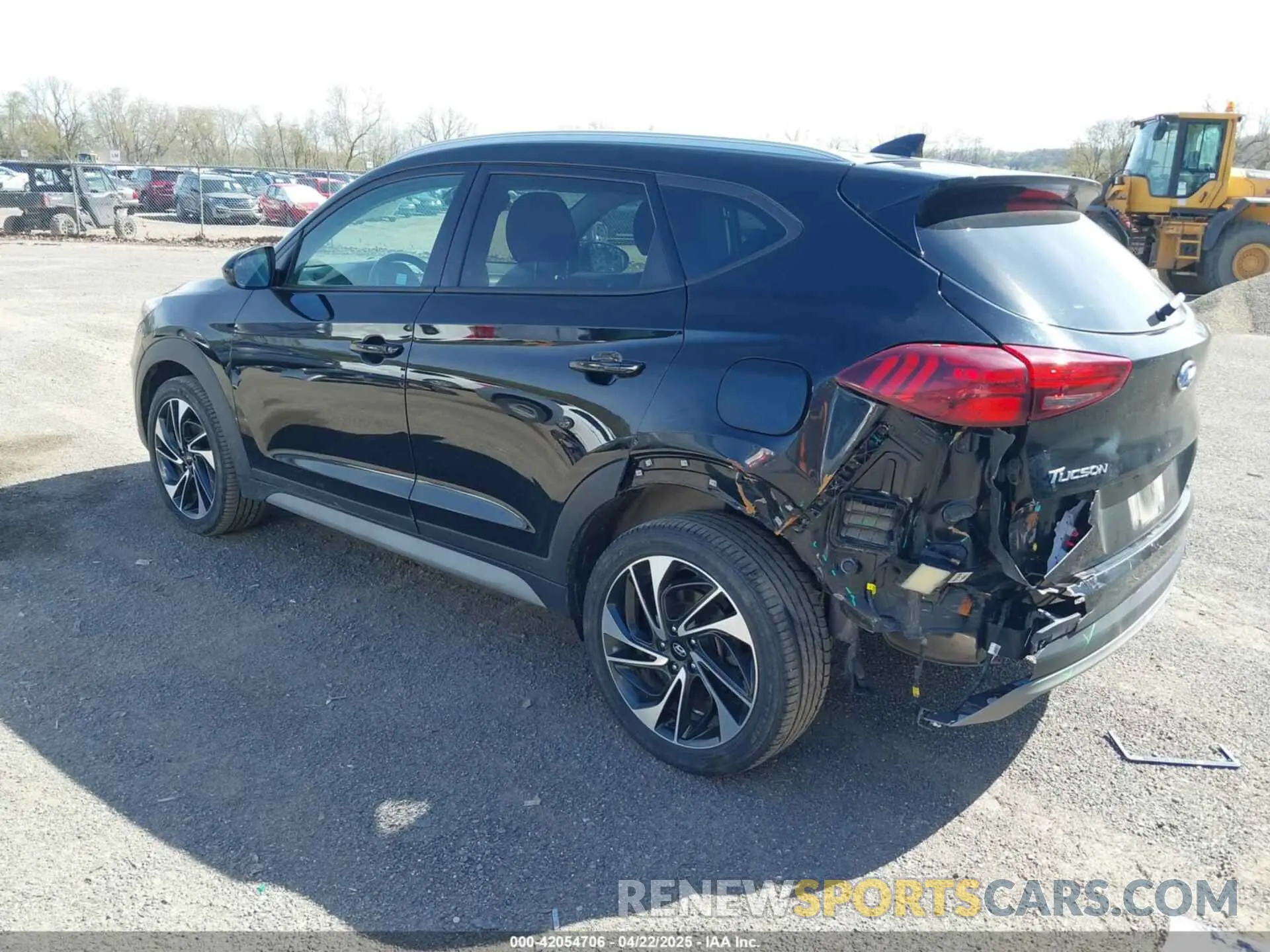 3 fotografías del automóvil dañado KM8J33ALXMU407601 HYUNDAI TUCSON 2021