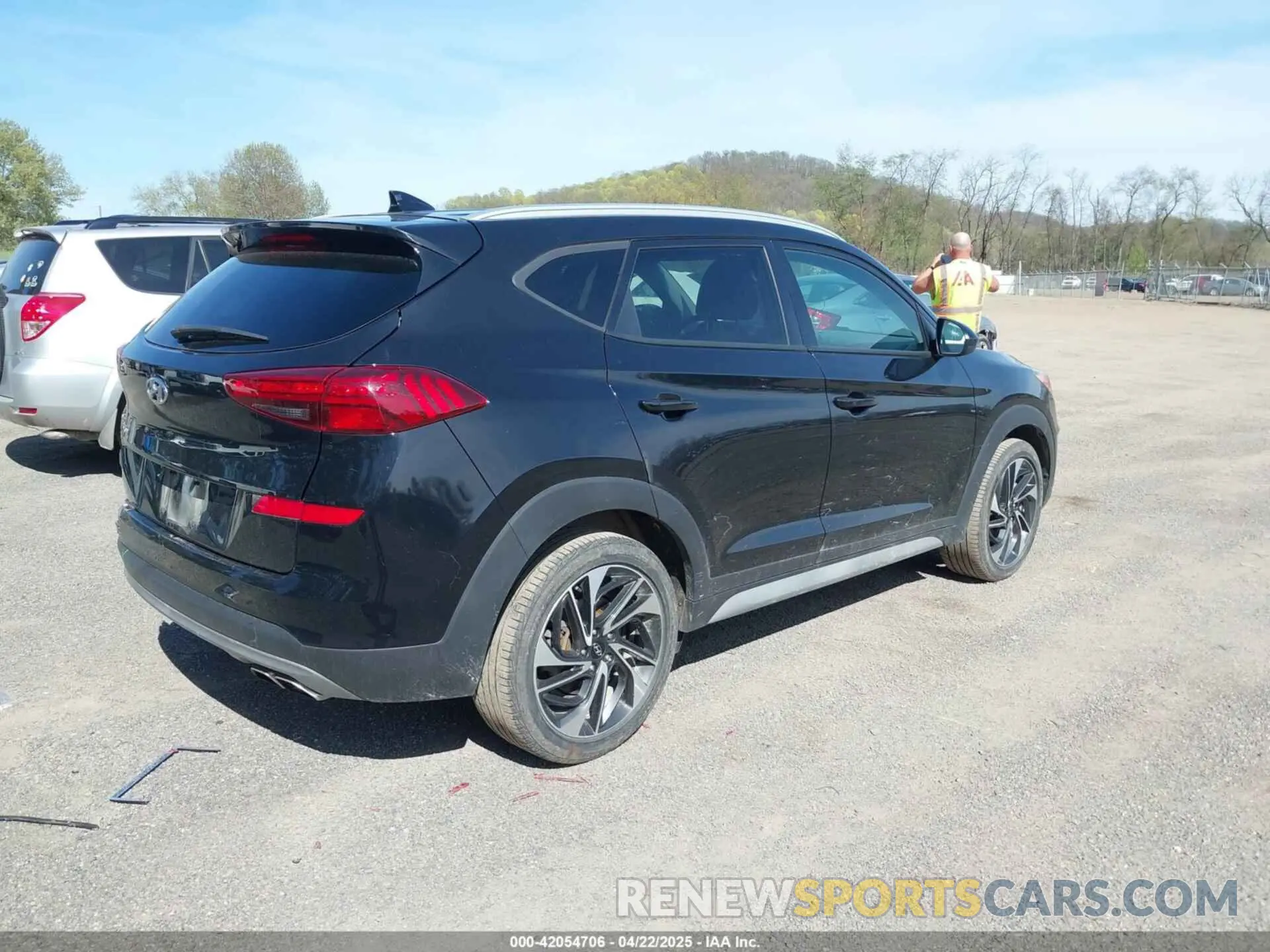 4 fotografías del automóvil dañado KM8J33ALXMU407601 HYUNDAI TUCSON 2021
