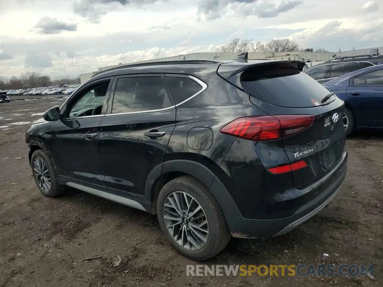 2 fotografías del automóvil dañado KM8J33ALXMU410045 HYUNDAI TUCSON 2021