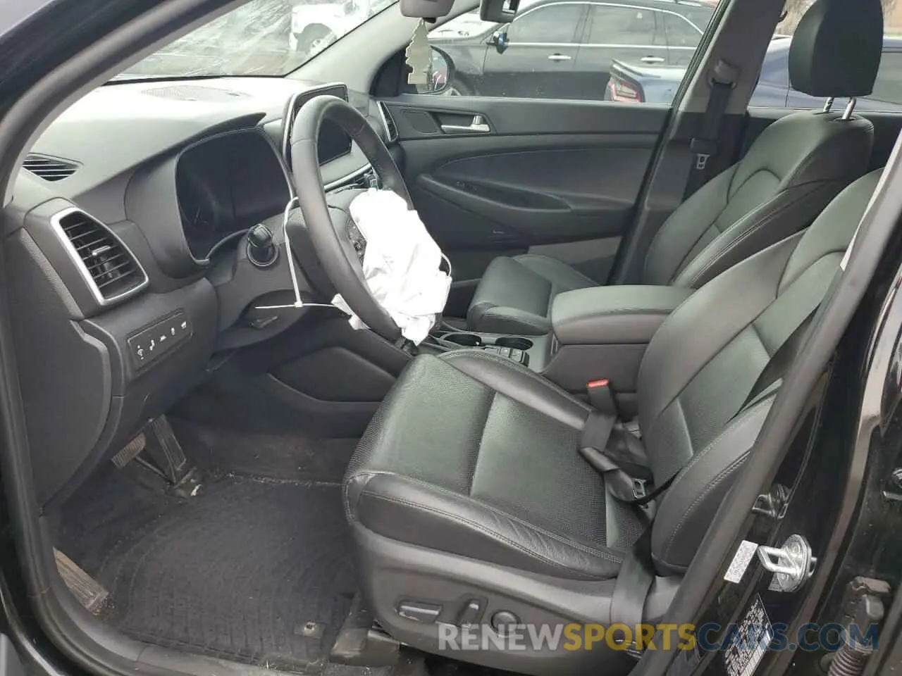 7 fotografías del automóvil dañado KM8J33ALXMU410045 HYUNDAI TUCSON 2021