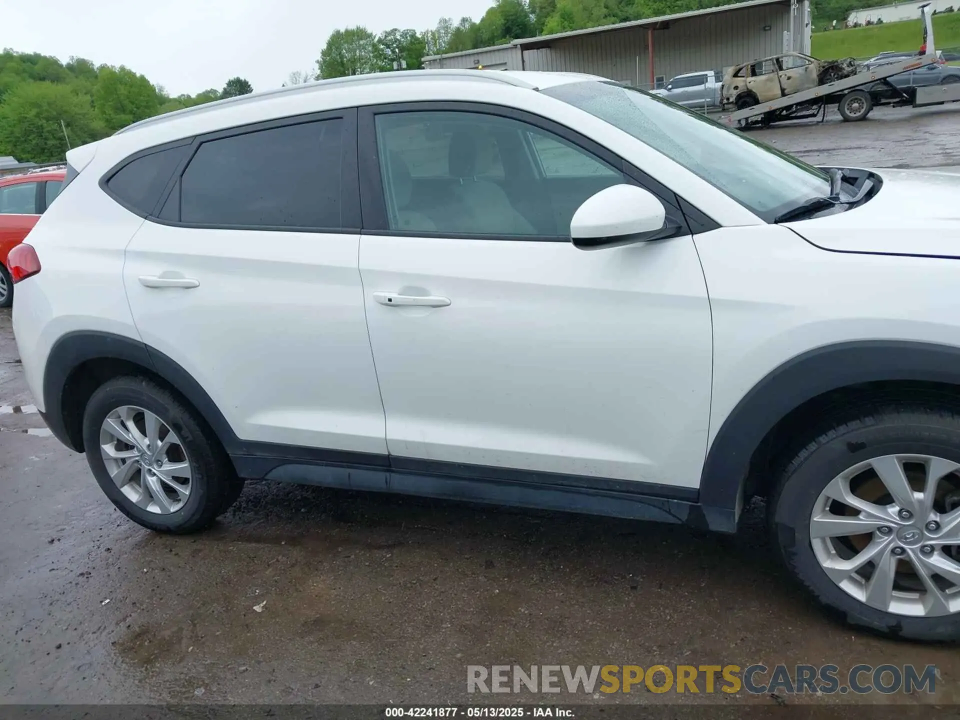 14 fotografías del automóvil dañado KM8J3CA41MU327869 HYUNDAI TUCSON 2021